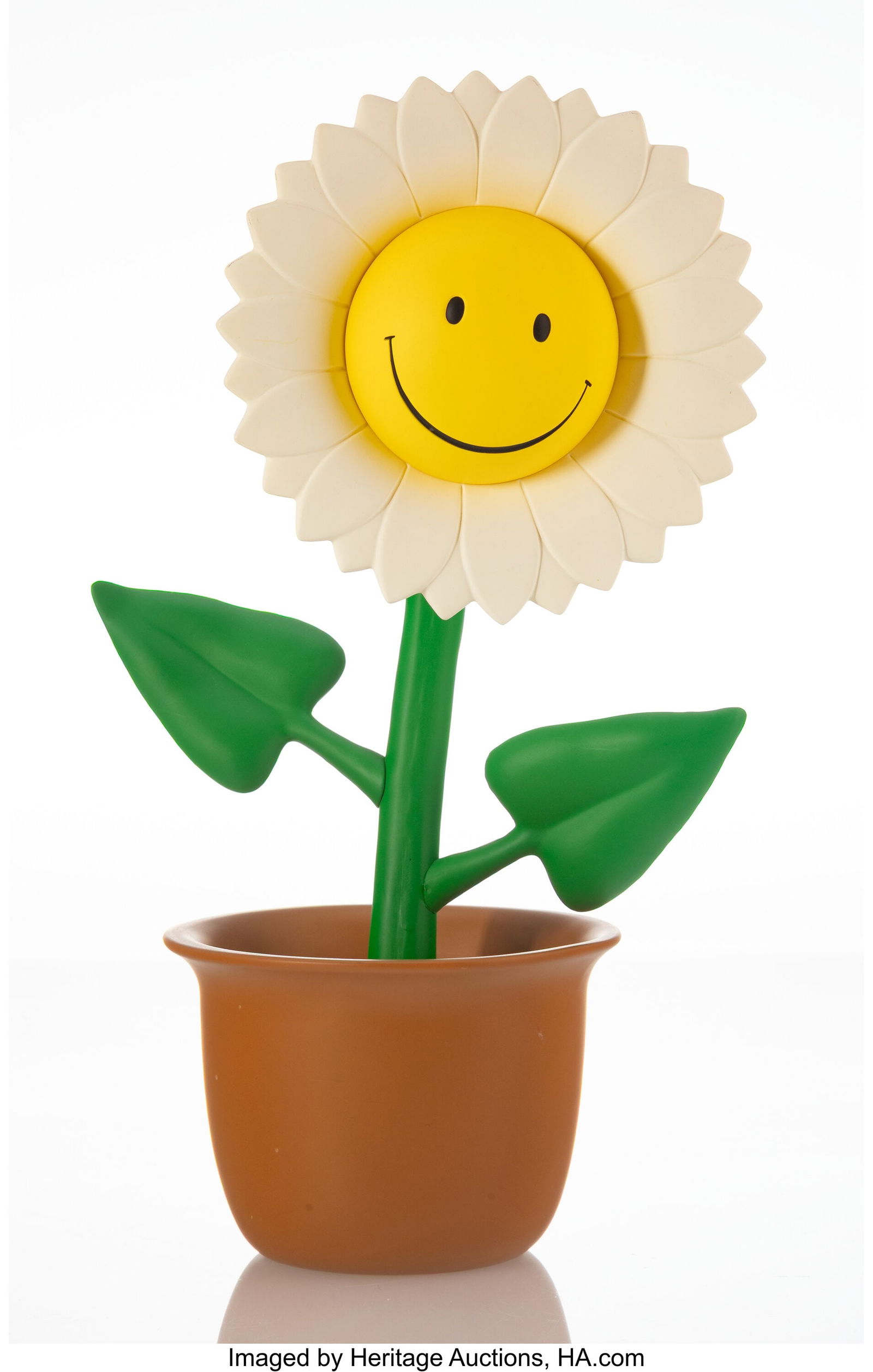 Ron English (b. 1959) Shocking Sunflower: Smiley (1 of 3)