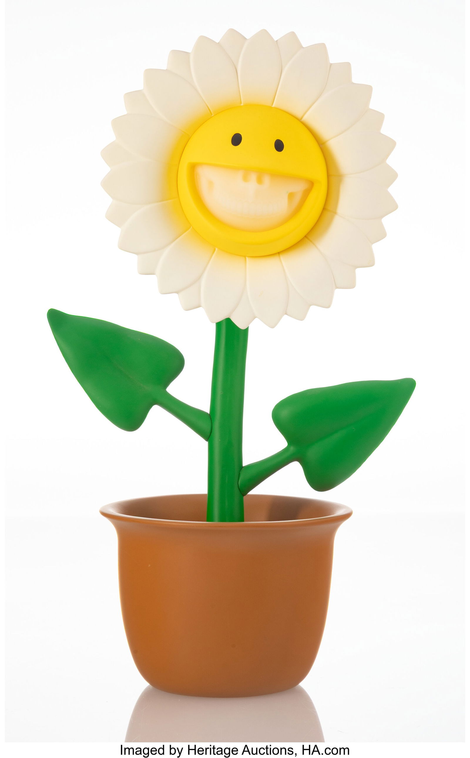 Ron English (b. 1959) Shocking Sunflower: Smiley (1 of 3)