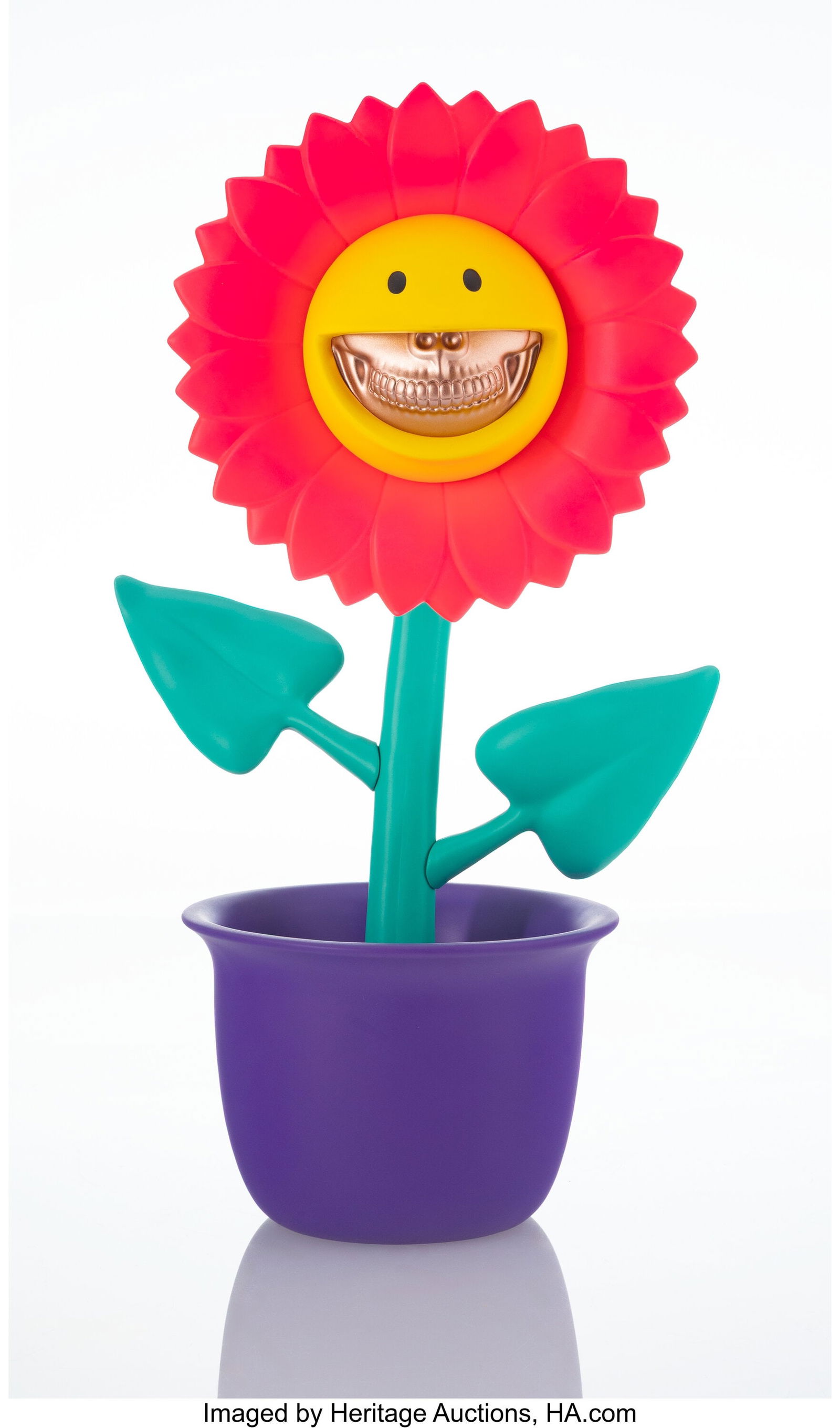 Ron English (b. 1959) Shocking Sunflower: Smiley (1 of 3)