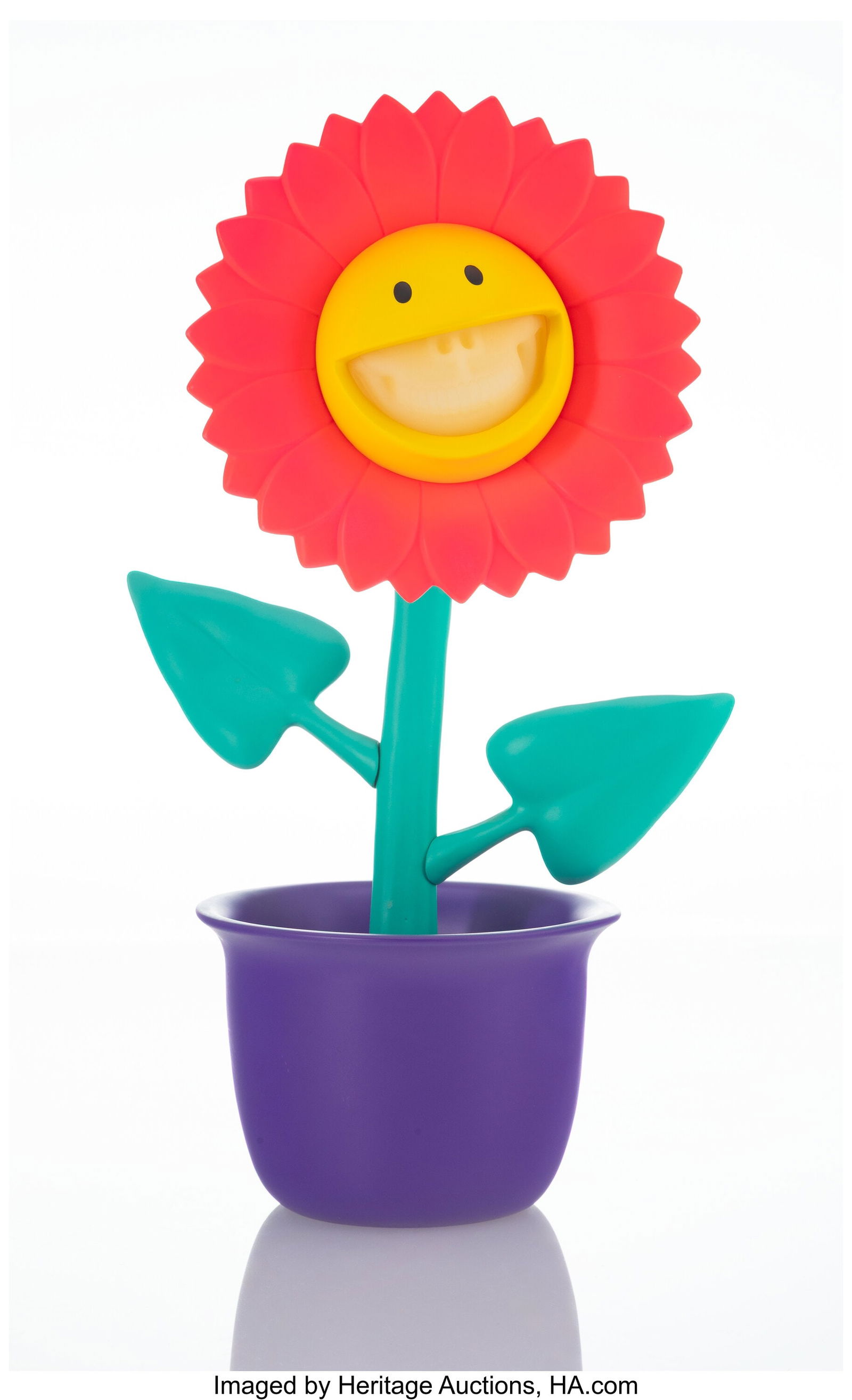 Ron English (b. 1959) Shocking Sunflower: Smiley (1 of 3)