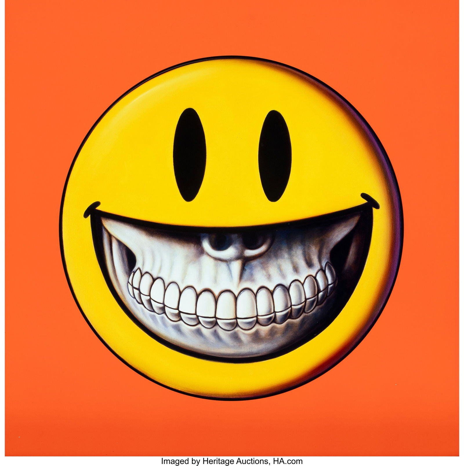 Ron English (b. 1959) Sign of the Crimes, 2020 A (1 of 3)