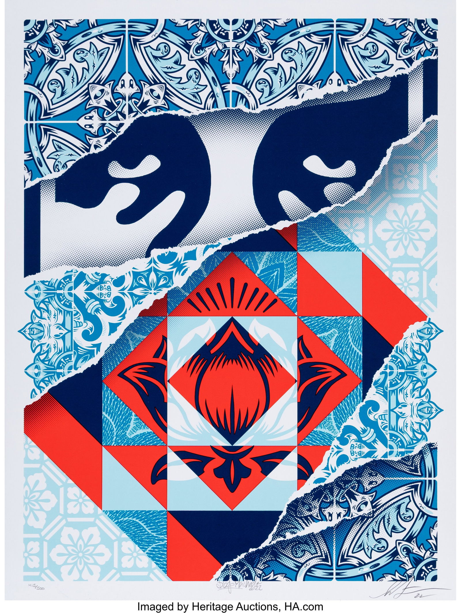 Shepard Fairey X Add Fuel Modular, 2022 Screenpr (1 of 1)