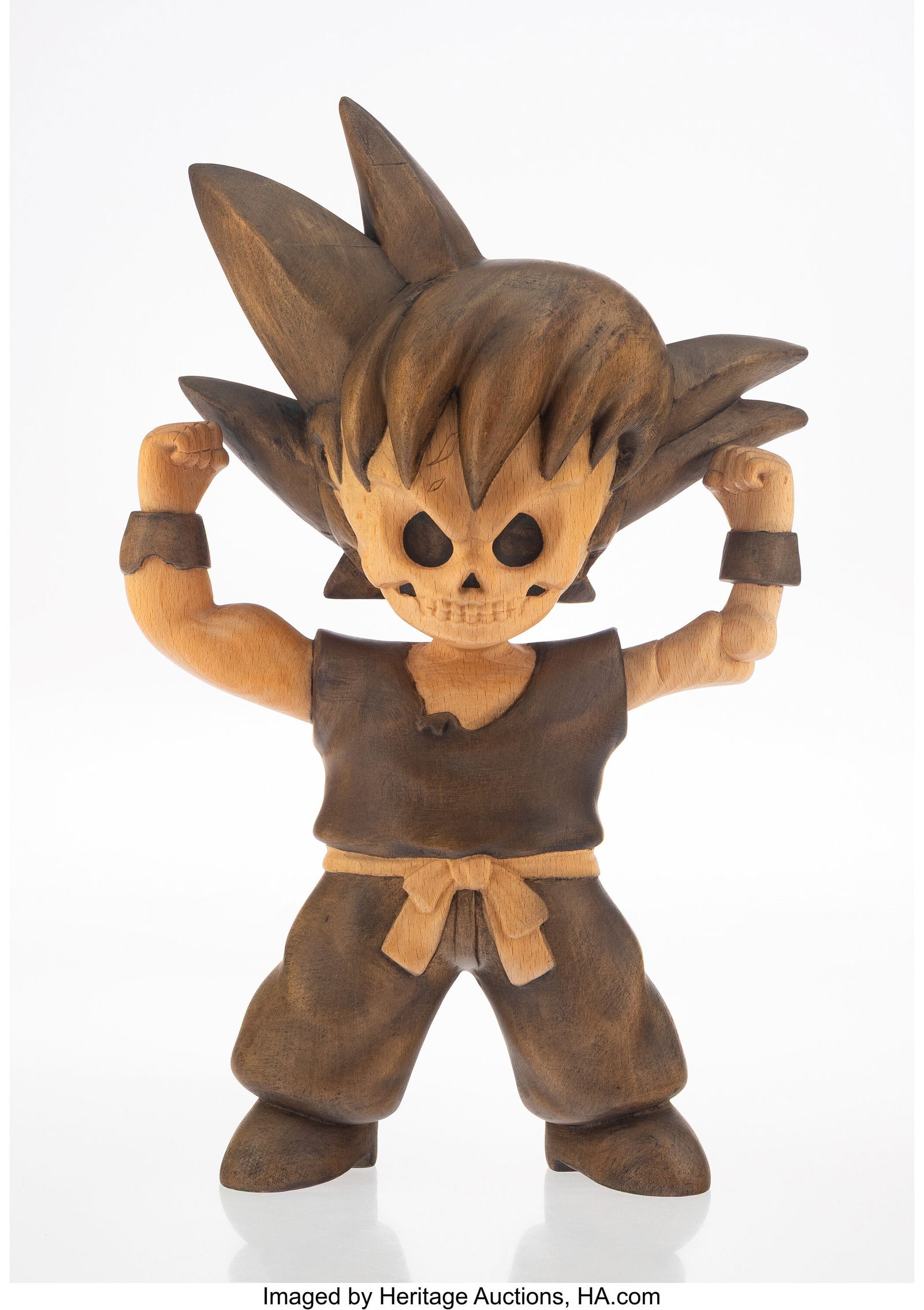 Matt Gondek (b. 1982) God Mode (Main Edition), 2: Matt Gondek (b. 1982) God Mode (Main Edition), 2022 Wood 13-1/4 x 8-1/4 x 5-1/2 inches (33.7 x 21.0 x 14.0 cm) Ed. 85