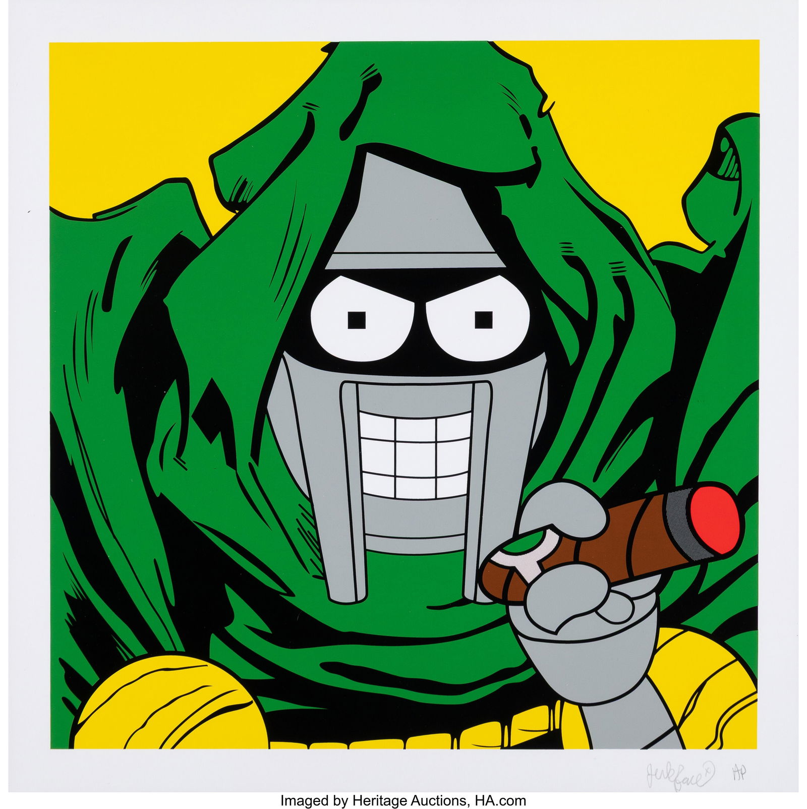 Jerkface (b. 1982) Current Mood, 2014 Screenprin (1 of 1)