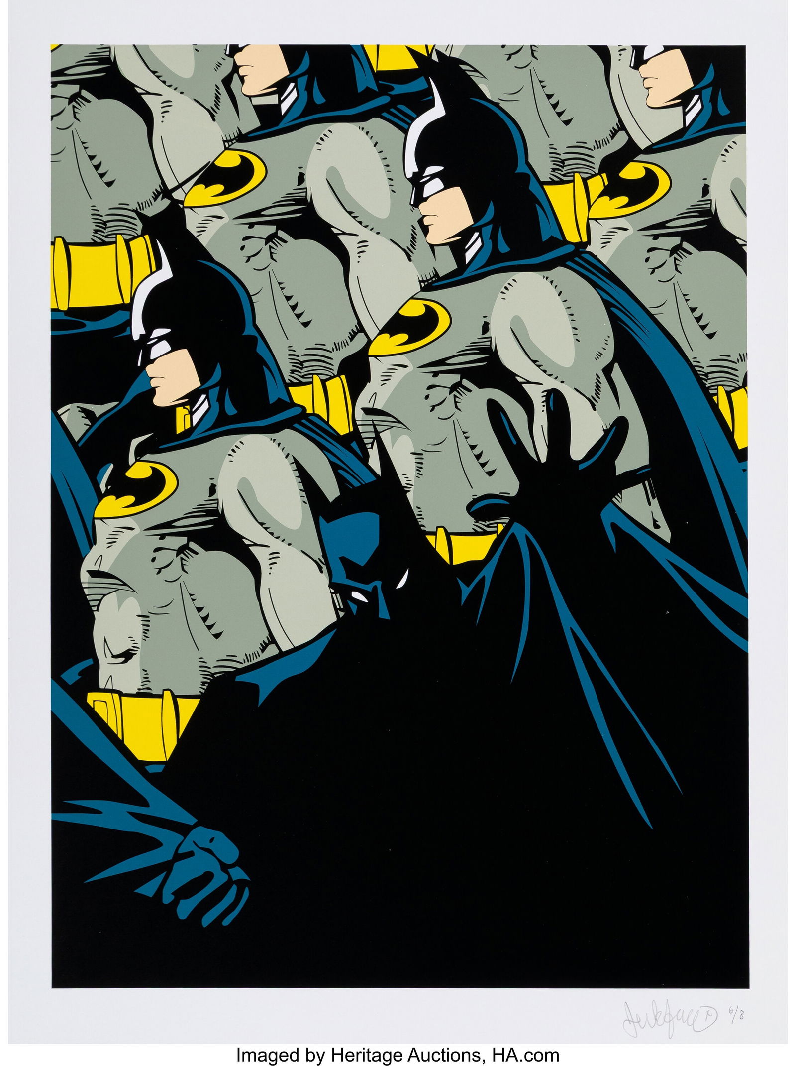 Jerkface (b. 1982) Batman (Variant), 2016 Giclé (1 of 1)