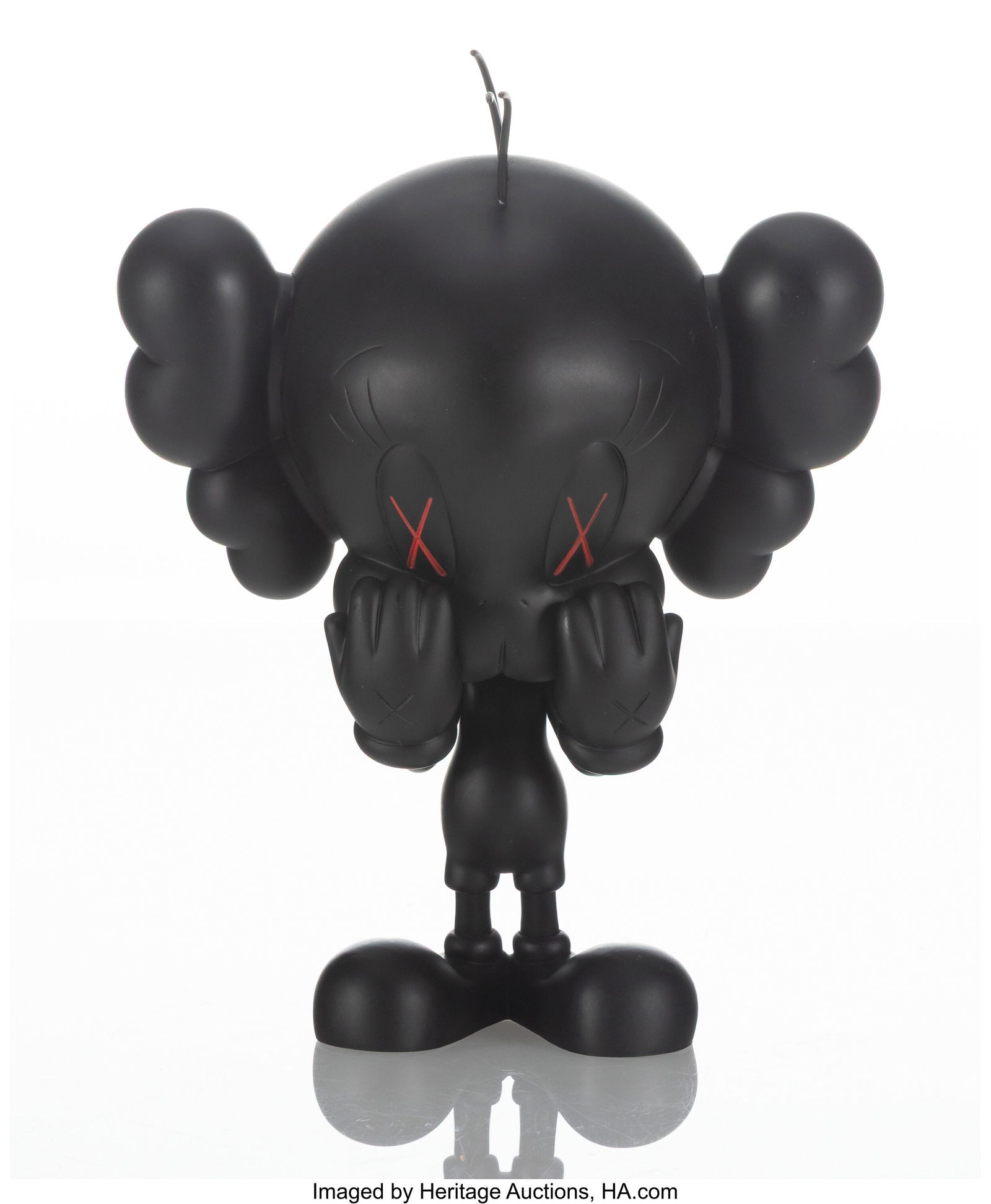 KAWS (b. 1974) Tweety (Black), 2010 Painted cast (1 of 3)