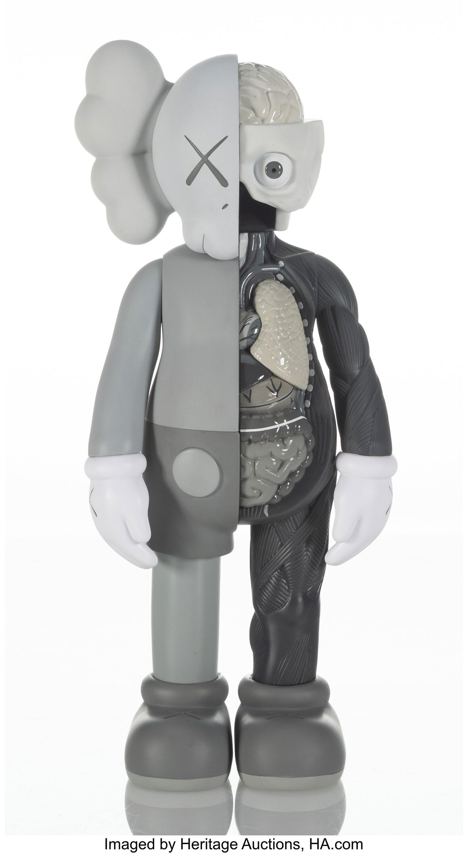 KAWS (b. 1974) Flayed Companion (Grey), 2016 Pai (1 of 3)