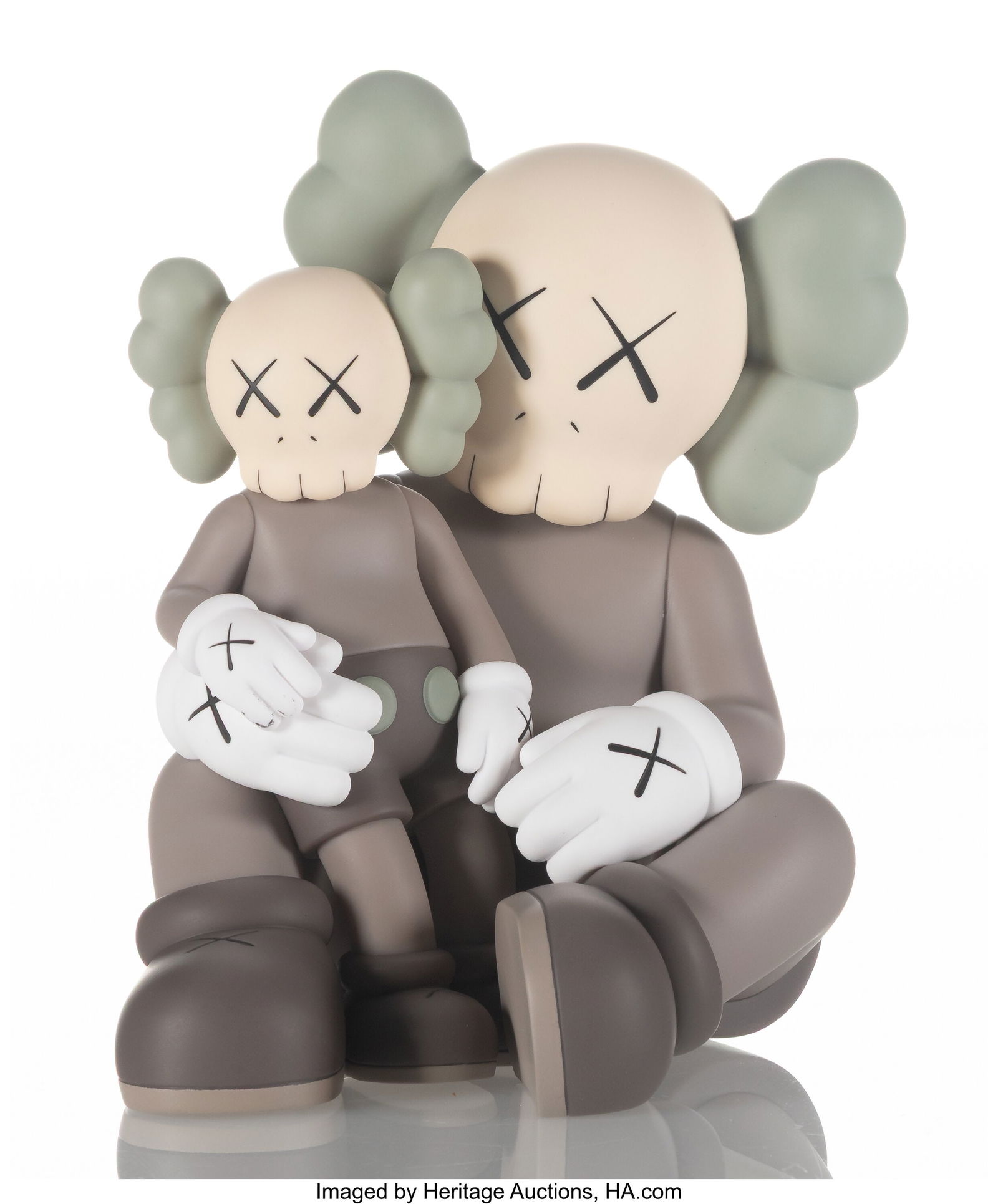 KAWS (b. 1974) Holiday: Changbai Mountain (Brown: KAWS (b. 1974) Holiday: Changbai Mountain (Brown), 2022 Painted cast vinyl 8-1/2 x 6-3/4 x 6-3/4 inches (21.6 x 17.1 x 17.1