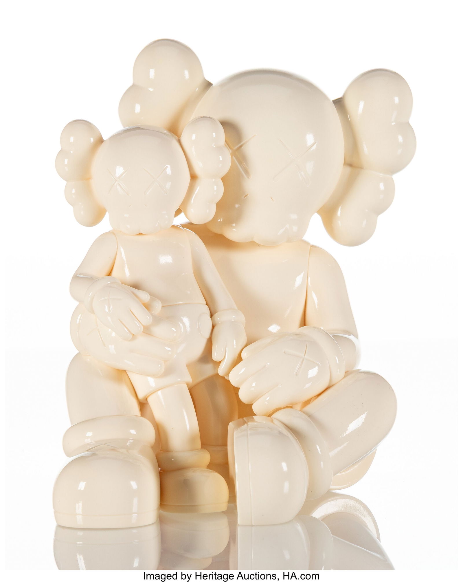 KAWS (b. 1974) Holiday: Changbai Mountain (Snowy: KAWS (b. 1974) Holiday: Changbai Mountain (Snowy White), 2022 Painted cast vinyl 8-1/2 x 6-3/4 x 6-3/4 inches (21.6 x 17.1 x 17&pe