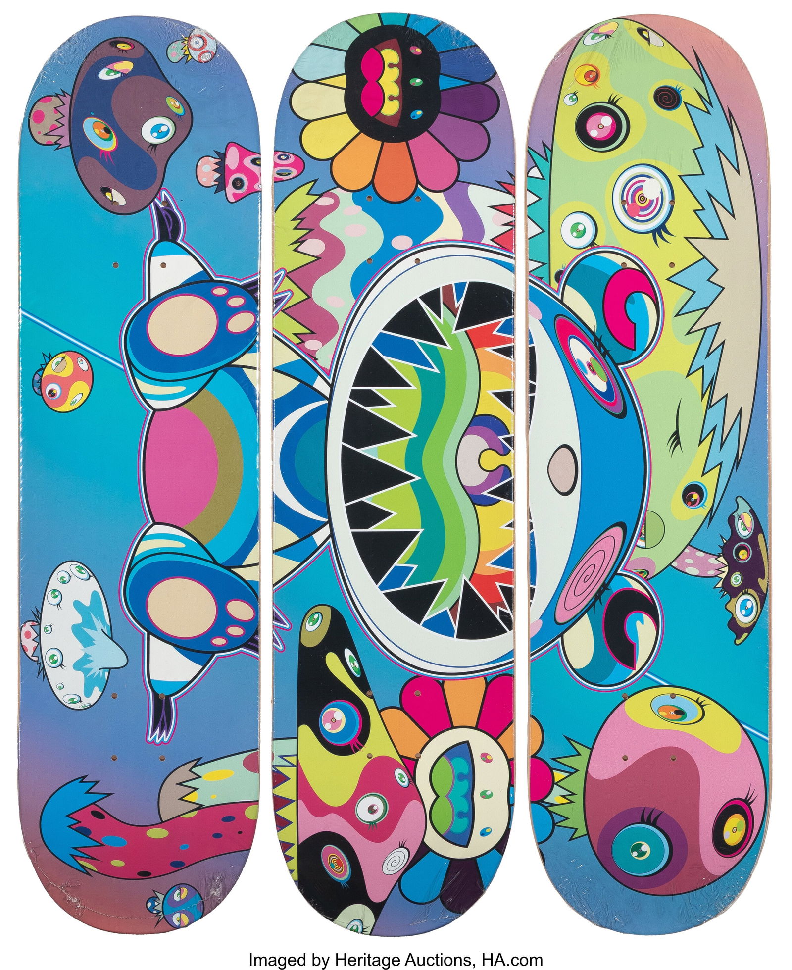 Takashi Murakami (b. 1962) Chromatic Mutation (t (1 of 5)