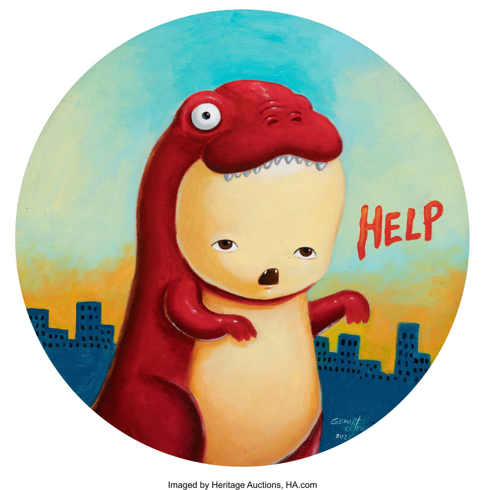 Gemart Ortega (b. 1990) Help (Sometimes Even The (1 of 3)