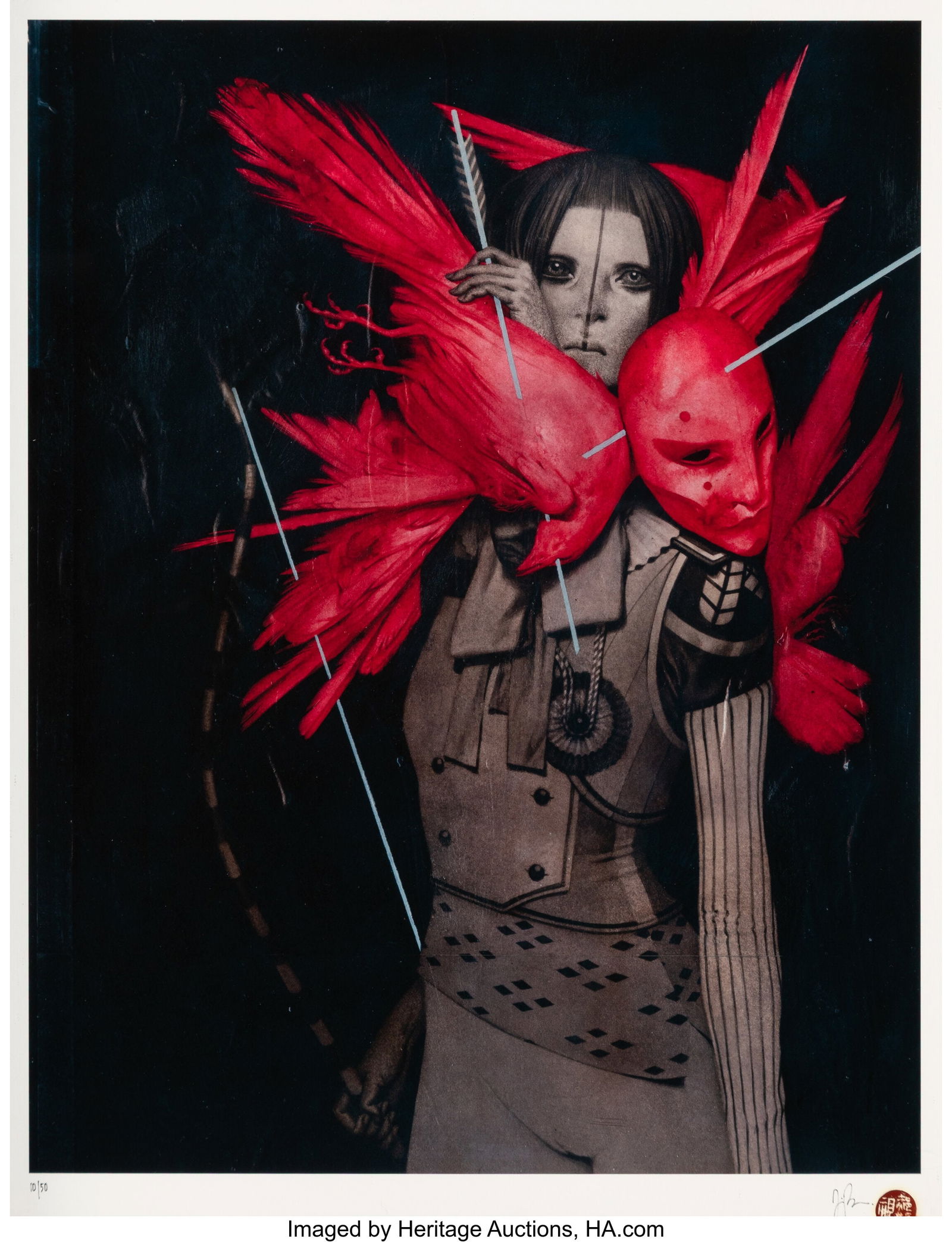 João Ruas (b. 1981) Kyudo, 2013 Giclée print i (1 of 2)