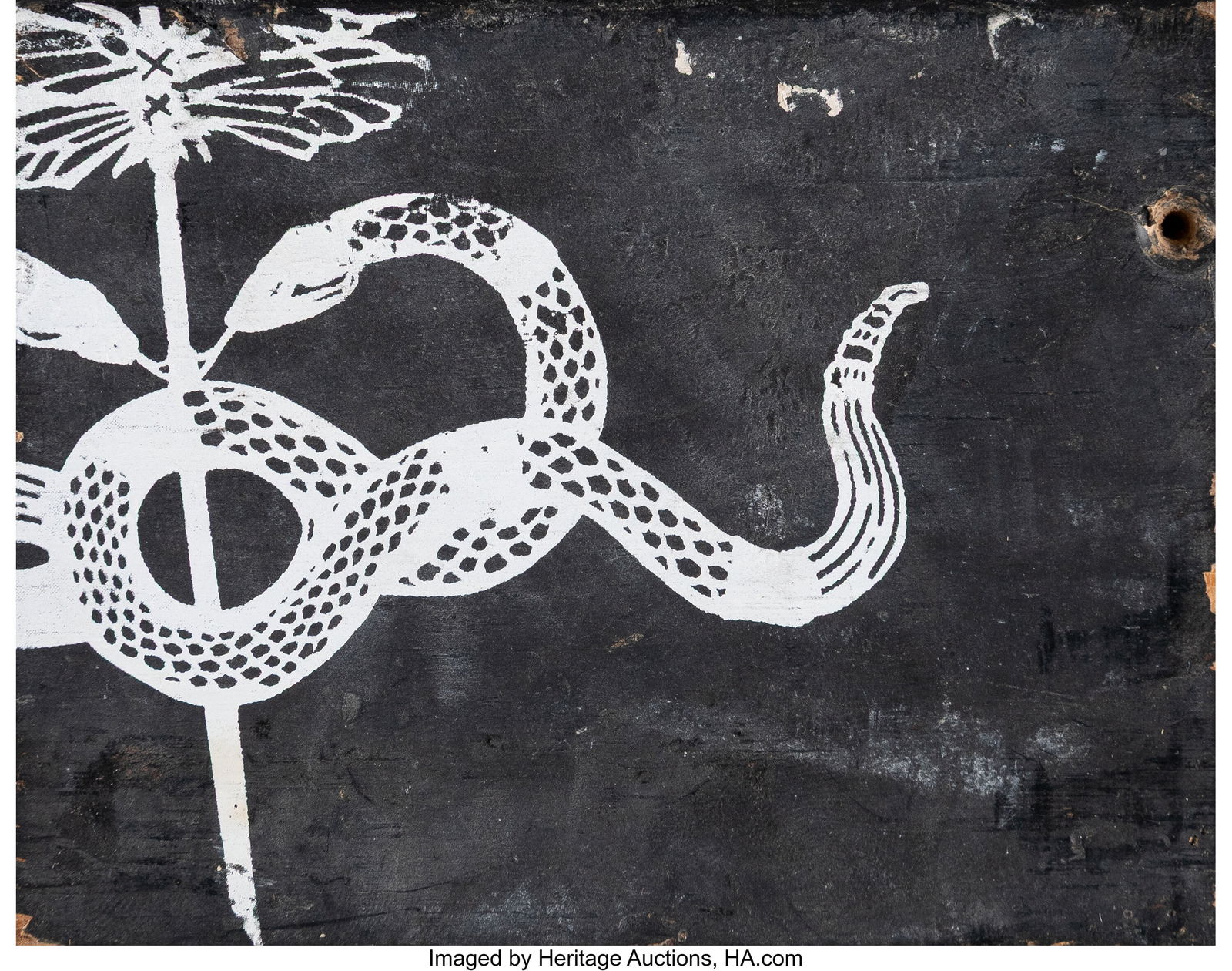 Swoon (b. 1977) Untitled, 2007 Acrylic and scree: Swoon (b. 1977) Untitled, 2007 Acrylic and screenprint on wood 3-1/2 x 4-1/2 inches (8.9 x 11.4 cm) Signed and dated in pencil on the bottom edge