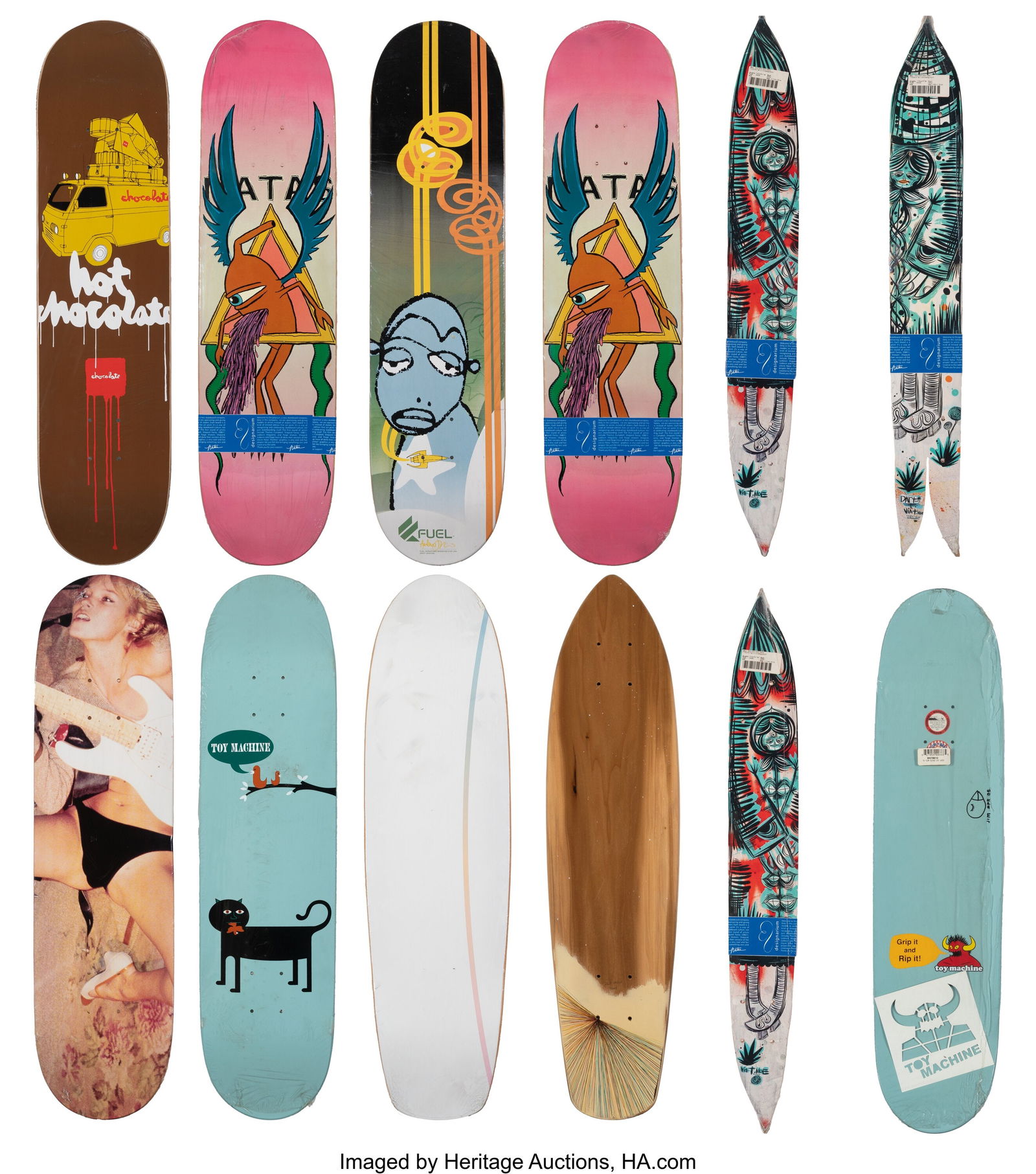 Various Artists Group of Various Decks (11 works (1 of 10)