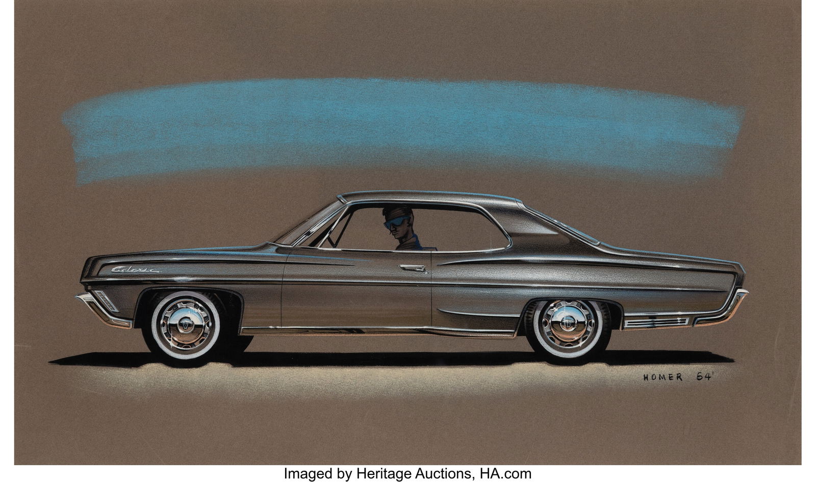 Homer LaGassey (American, 20th Century) Ford Gal (1 of 2)