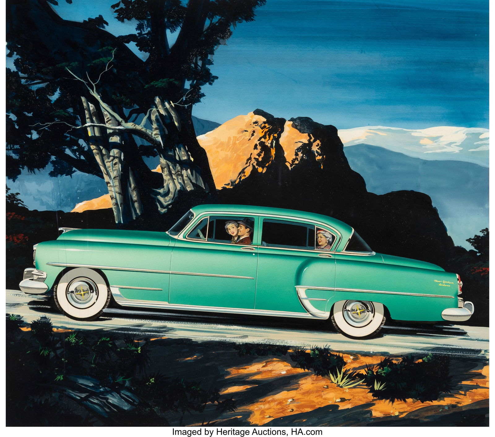 Allan Kass (American, 1917-2005) Chrysler New Yo (1 of 3)