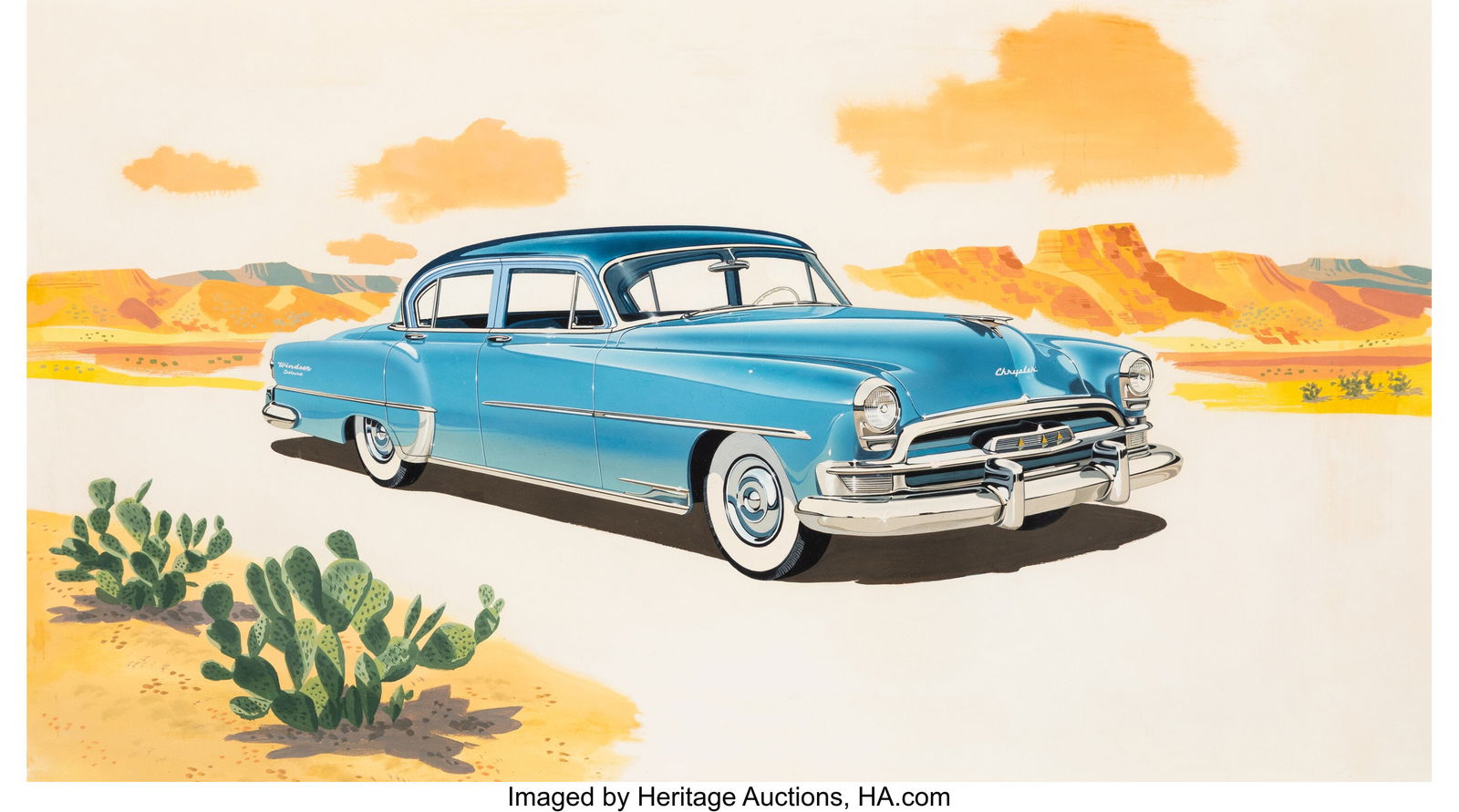 Dave Lindsey (American, 20th Century) Chrysler W (1 of 3)