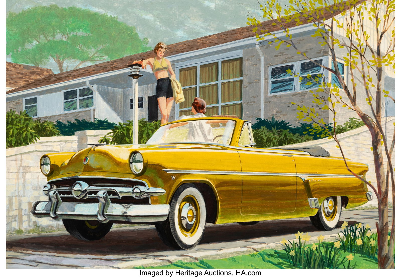 Frank Shermack (American, 20th Century) Crestlin (1 of 2)