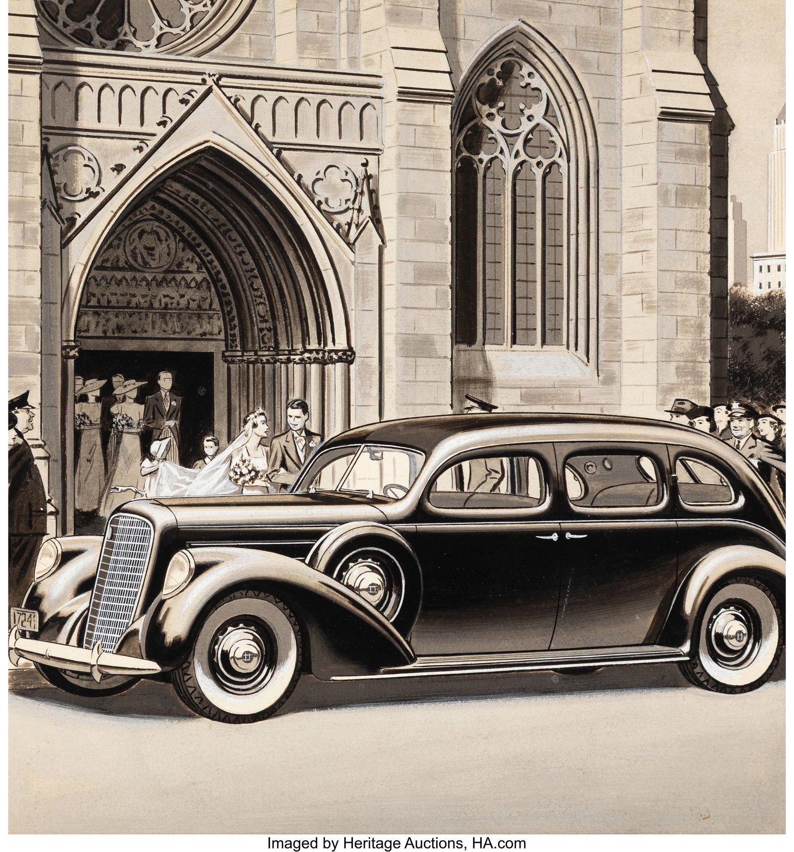 James W. Williamson (American, 1899-1984) Lincol (1 of 3)