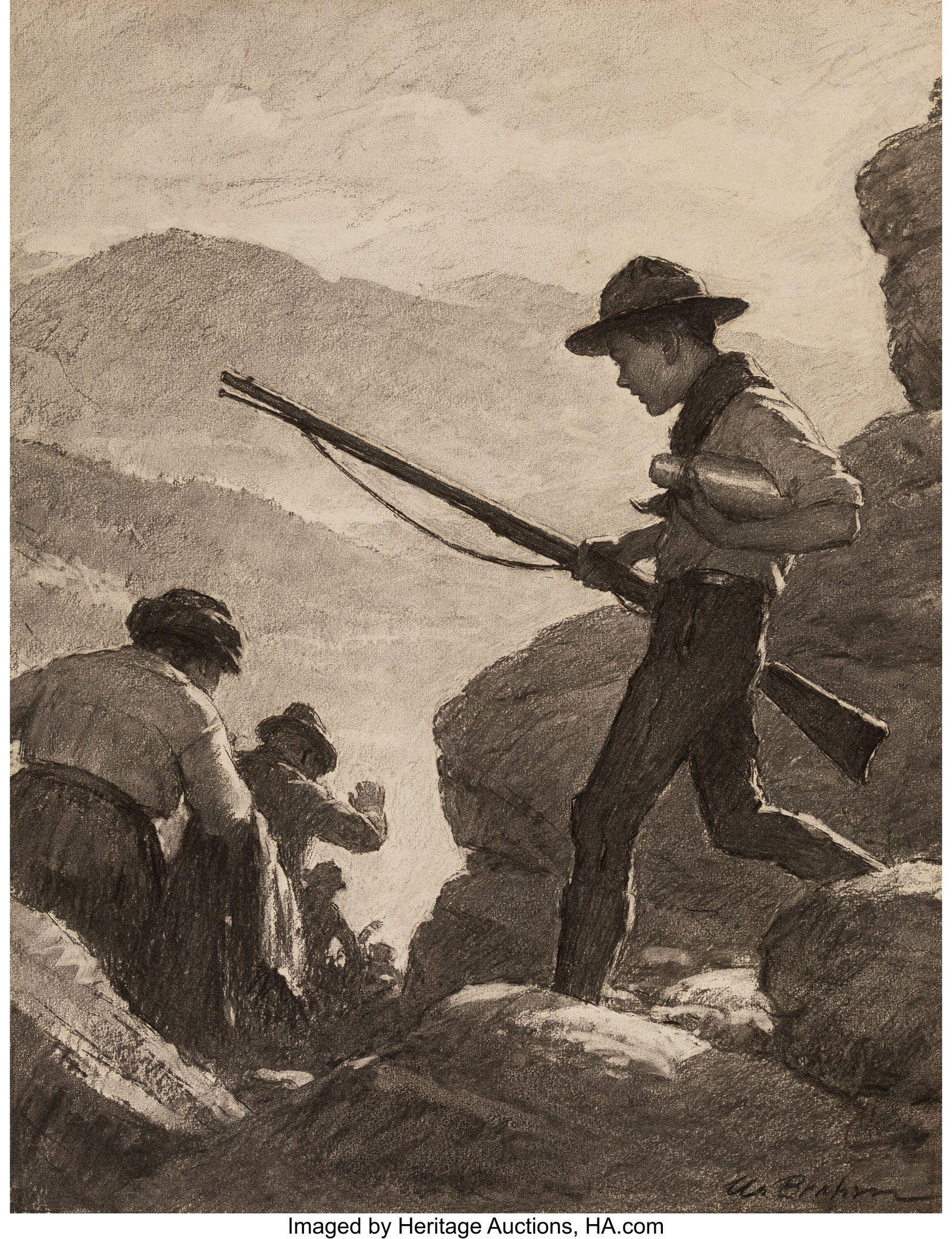 Worth Brehm (American, 1883-1928) Adam Never Tri (1 of 5)