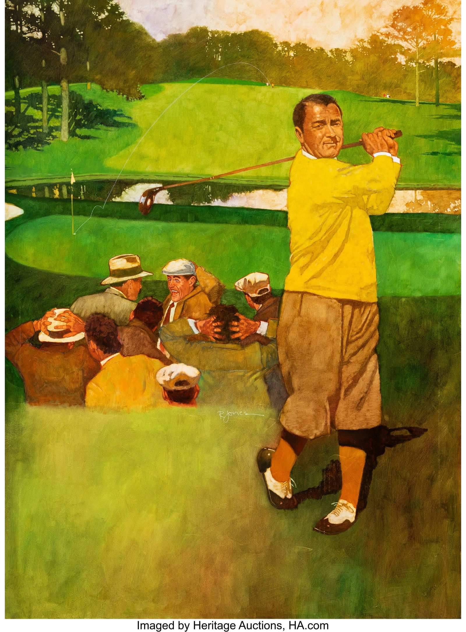 Robert "Bob" Jones (American, 1926-2018) Shot He (1 of 3)