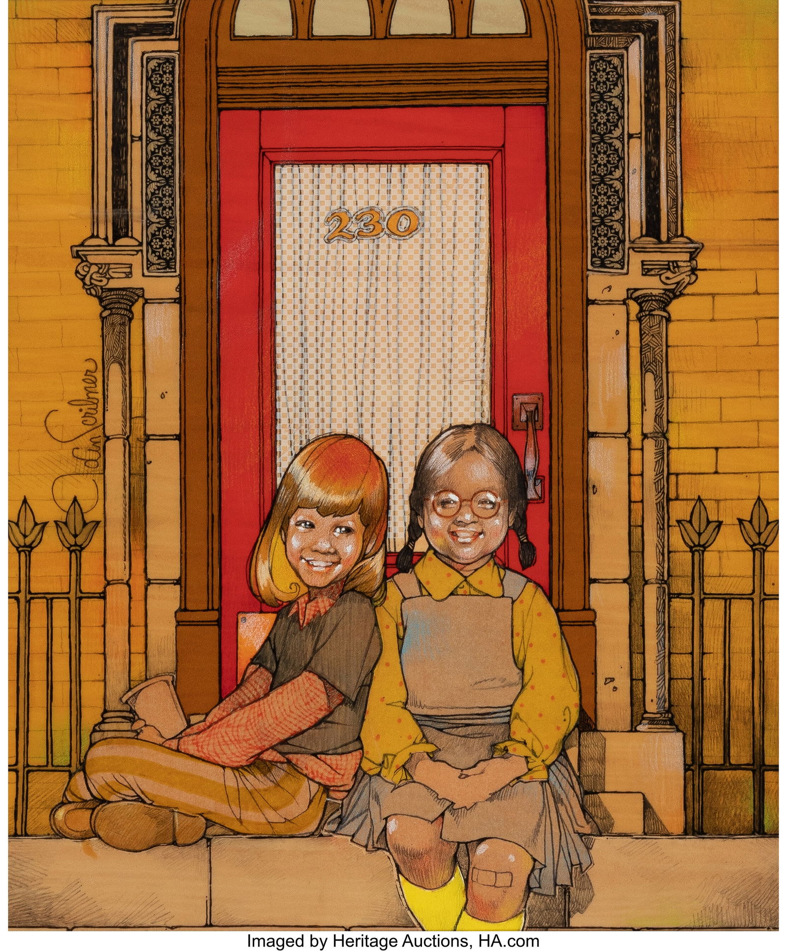 Joanne Scribner (American, b. 1934) Children's p (1 of 3)