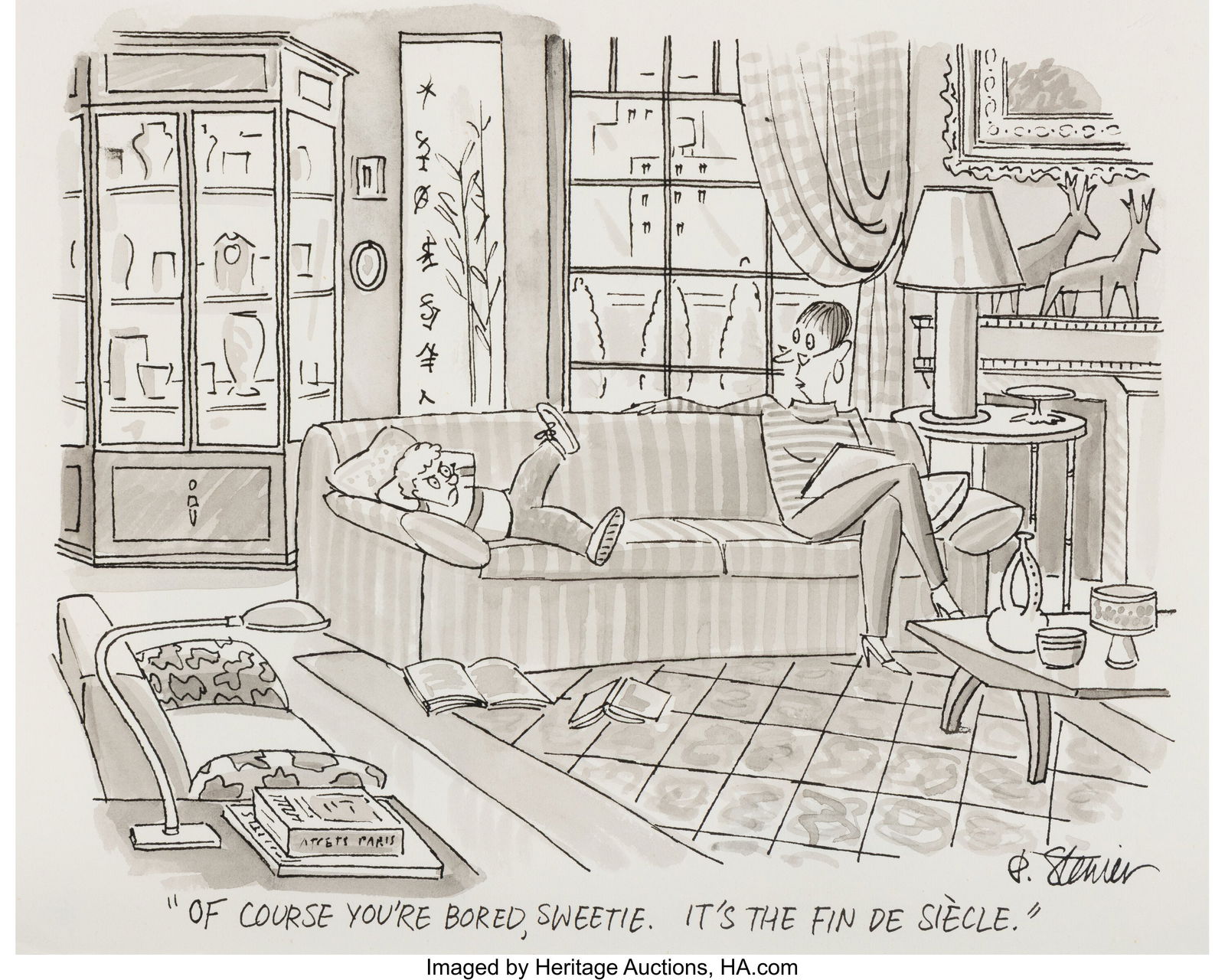 Peter Steiner (American, b. 1940) Of Course You' (1 of 4)