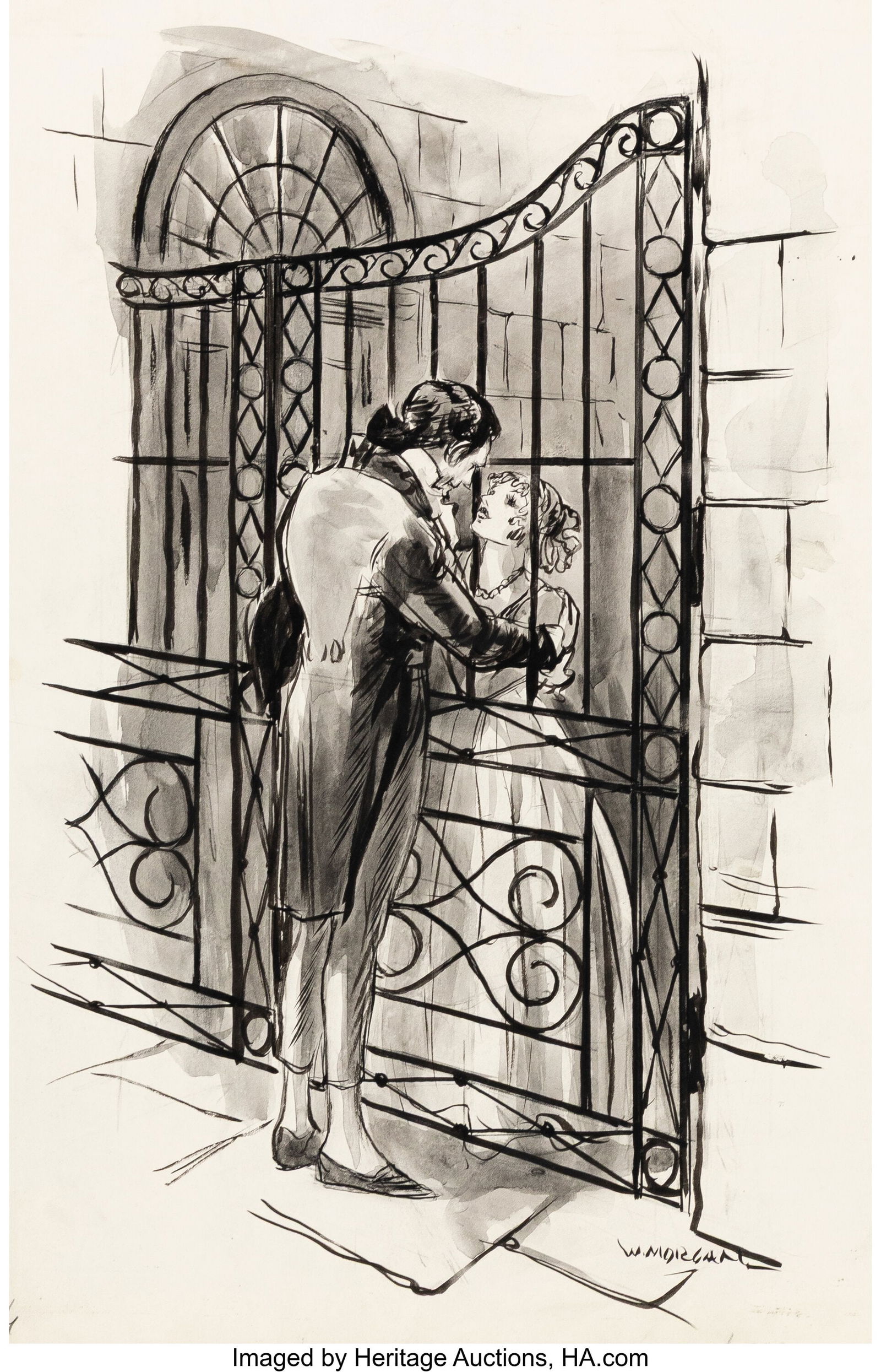 Wallace Morgan (American, 1873-1948) When New Or (1 of 3)