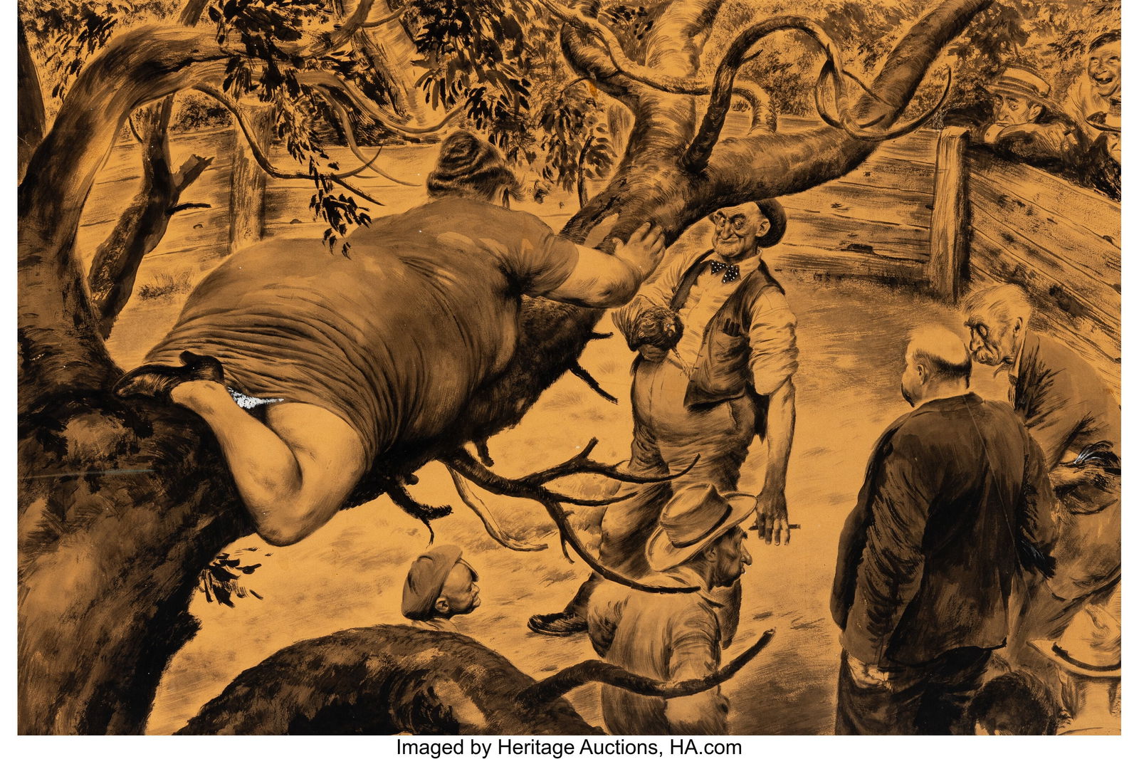 Floyd MacMillan Davis (American, 1896-1966) Satu (1 of 2)