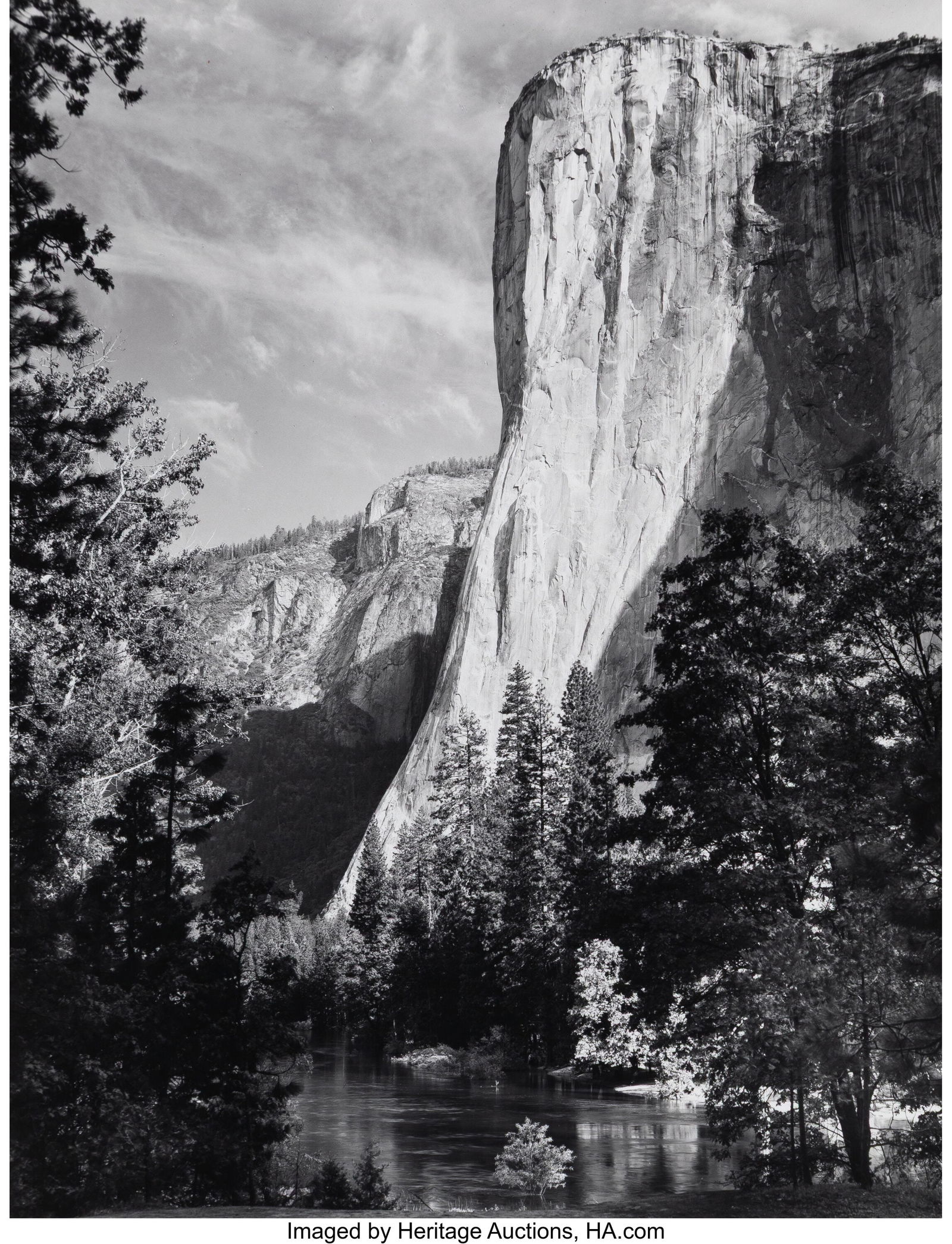 Ansel Adams (American, 1902-1984) El Capitan, Yo (1 of 3)