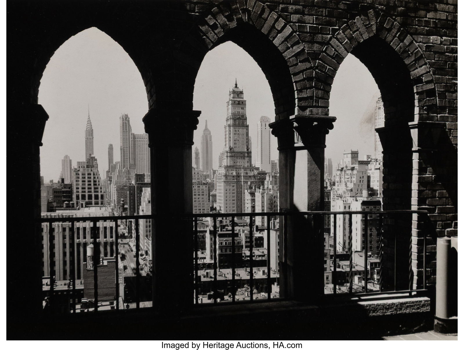 Samuel H. Gottscho (American, 1875-1971) Midtown (1 of 3)