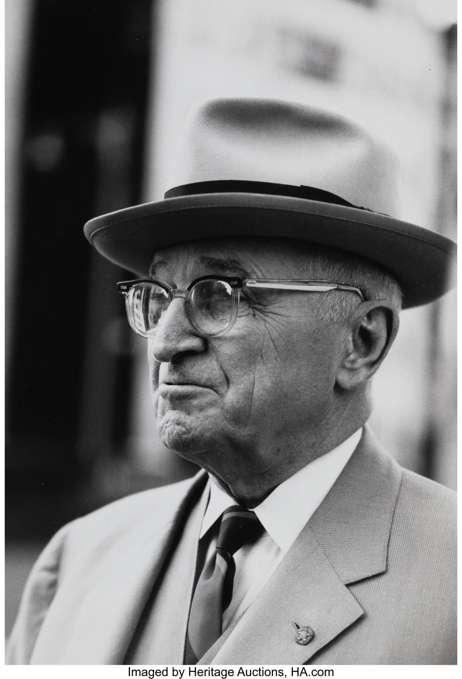 George Zimbel (American, b. 1929-2023) Harry Tru (1 of 3)