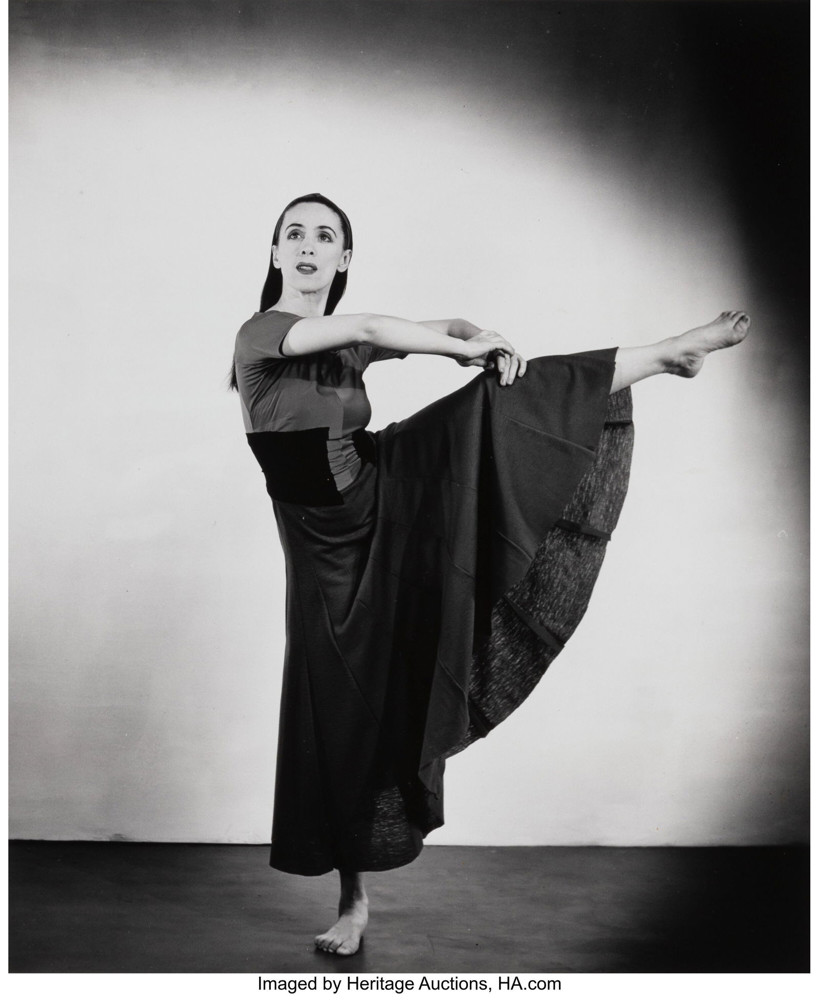 Barbara Morgan (American, 1900-1992) Martha Grah: Barbara Morgan (American, 1900-1992) Martha Graham, American Document, 1938 Gelatin silver print, printed later 13-1/4 x 11 inches (33.7 x 27.9