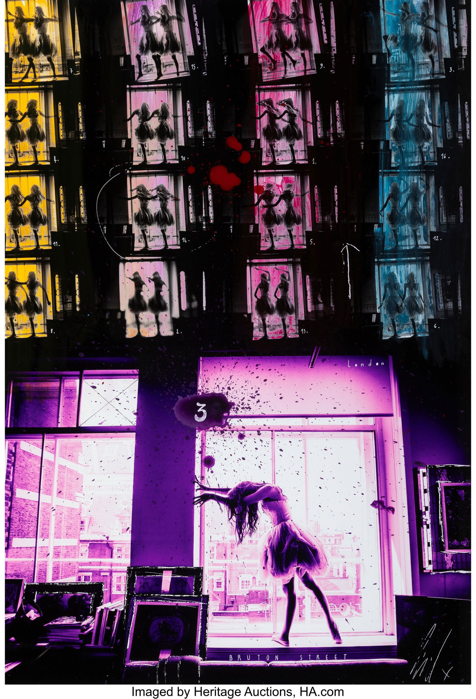 Raphael Mazzucco (Canadian, b. 1965) Bruton Stre (1 of 2)