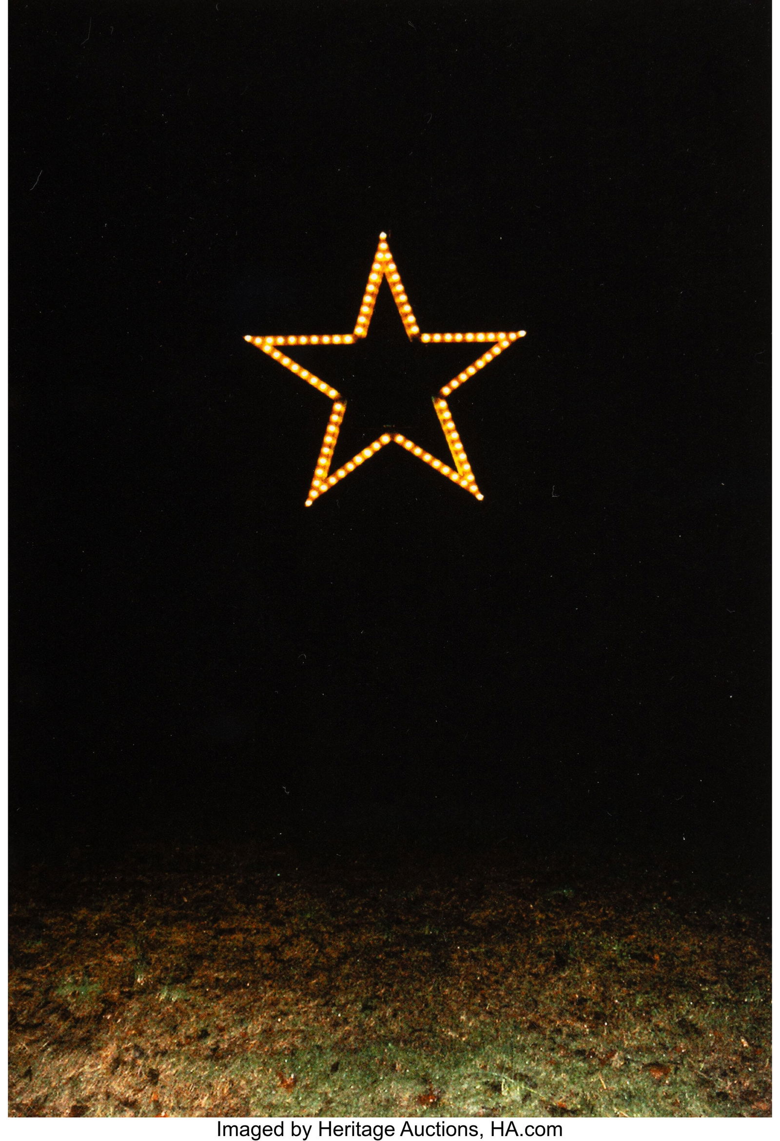Zoe Strauss (American, b. 1970) Untitled (Star), (1 of 2)