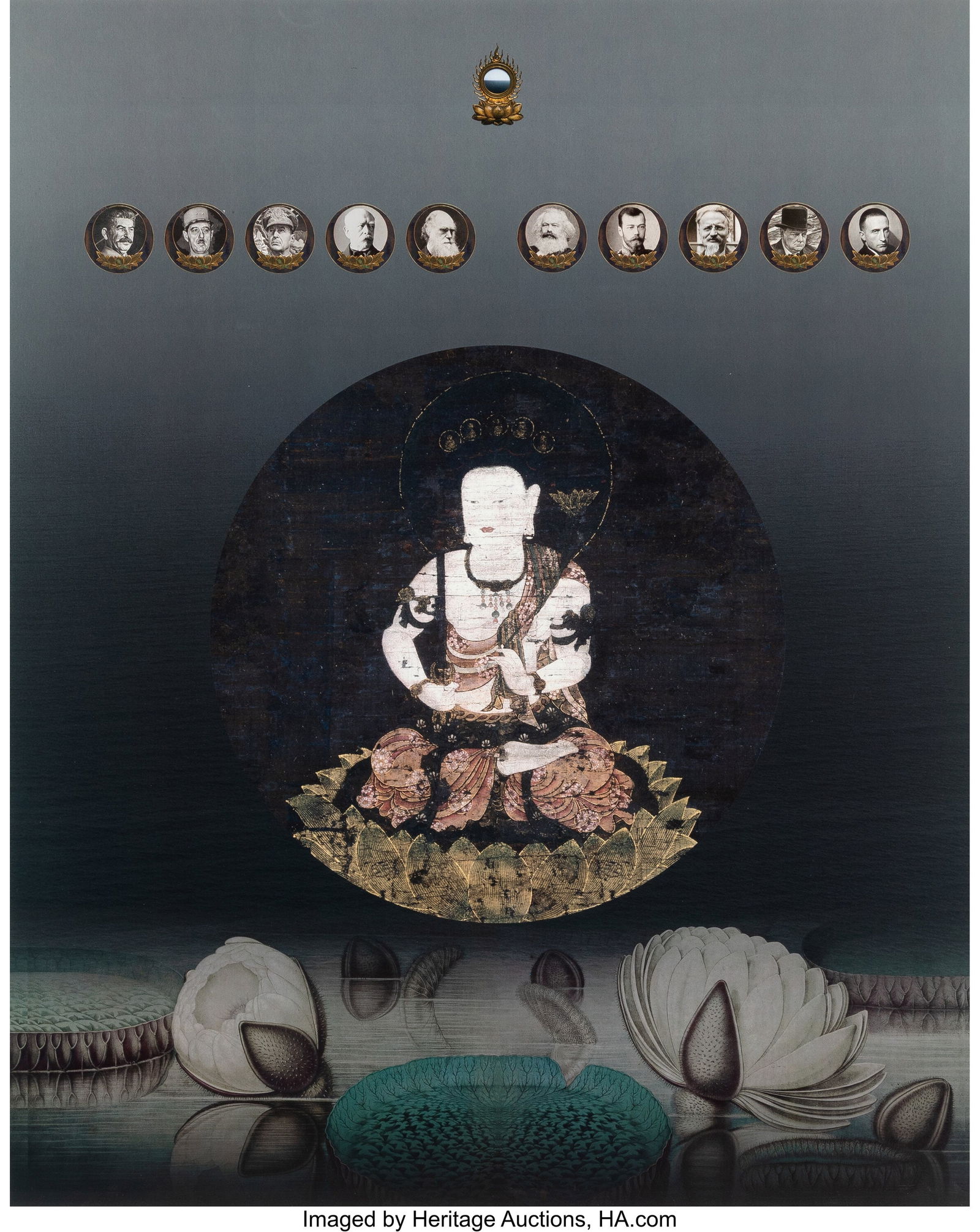 Hiroshi Sugimoto (Japanese, b. 1948) History of: Hiroshi Sugimoto (Japanese, b. 1948) History of History, 2008 Digital pigment print 27-3/4 x 27-3/4 inches (70.5 x 70.5 cm) (sheet&rpa