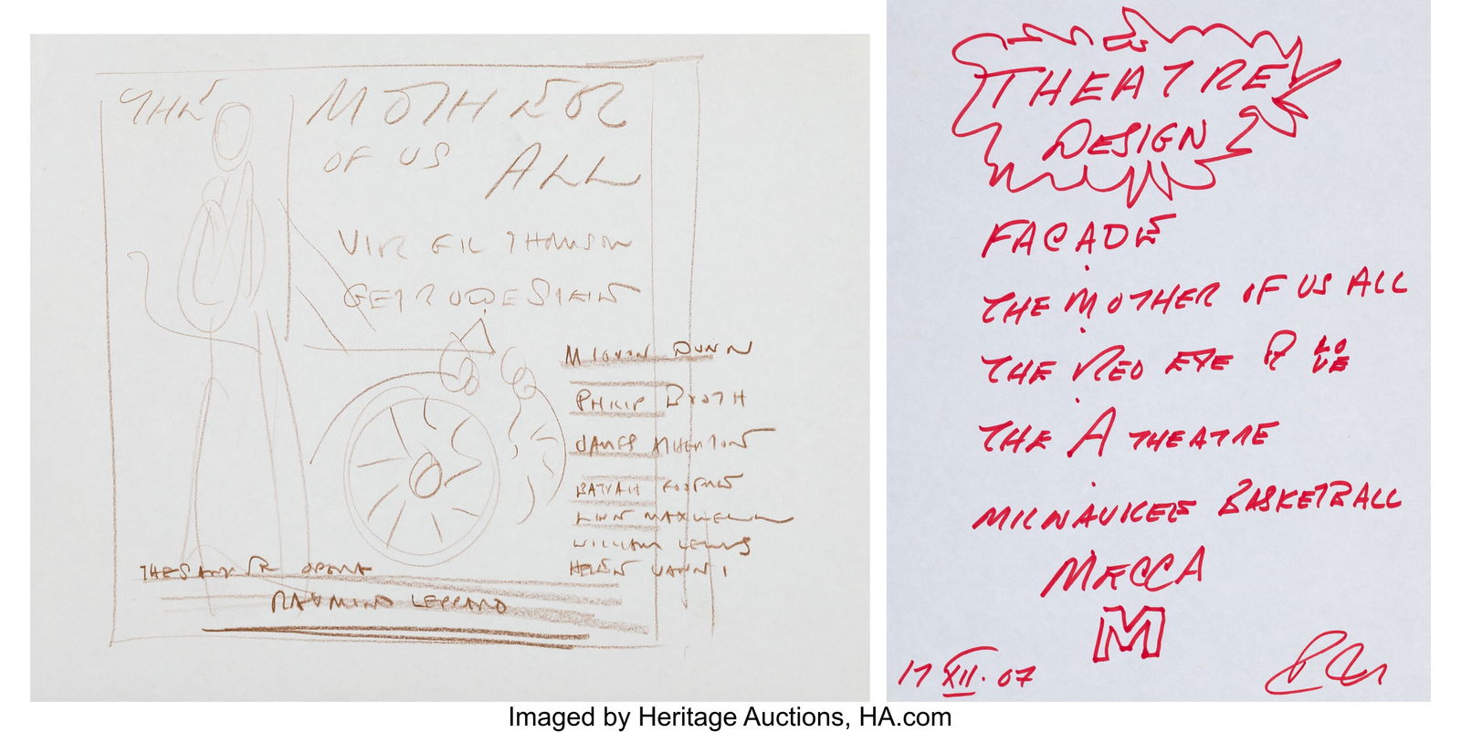 Robert Indiana (1928-2018) Mother of Us All (stu (1 of 5)