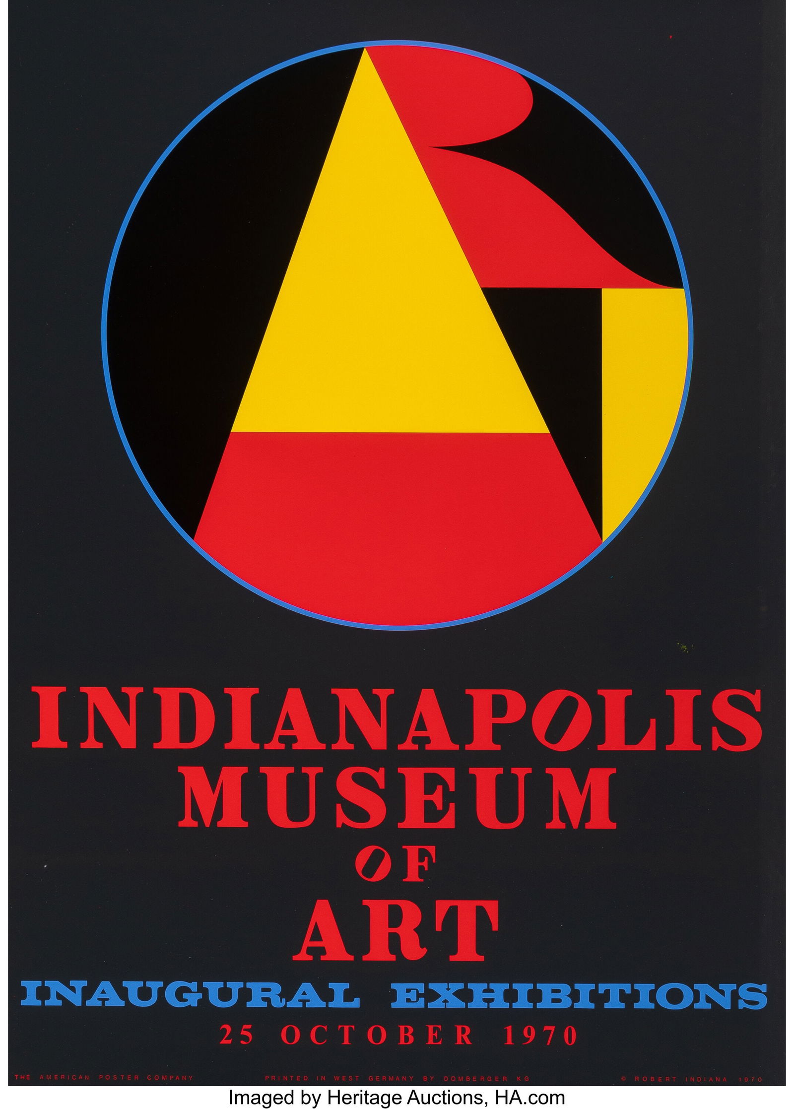 Robert Indiana (1928-2018) Indianapolis Museum o (1 of 2)