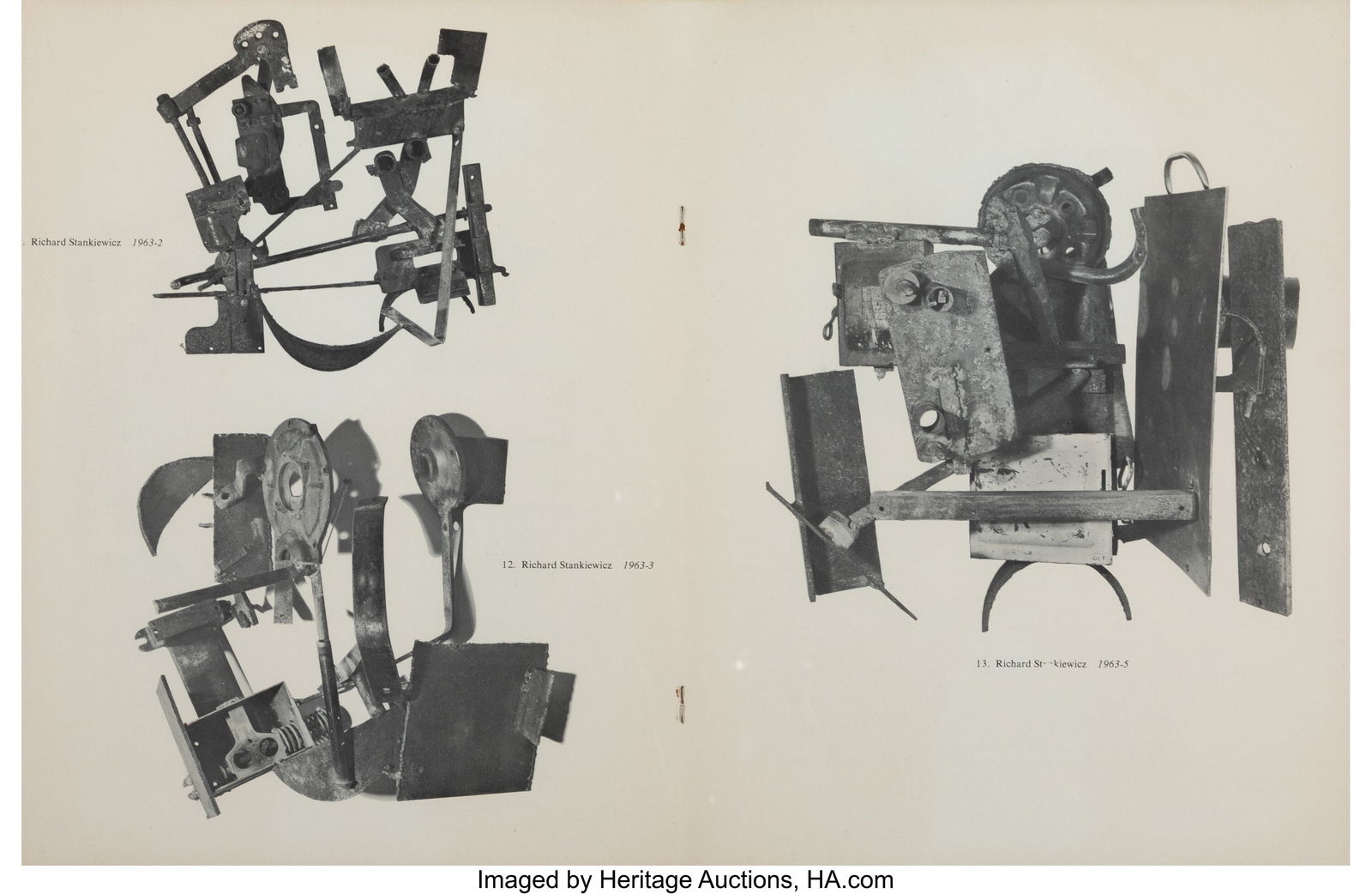 A Set of Two Stankiewicz & Robert Indiana Books,: A Set of Two Stankiewicz & Robert Indiana Books, 1963 Both signed with ink on the first page 11 x 8-1/2 inches (27.9 x 21.6 cm) (each) NOTE: Of th