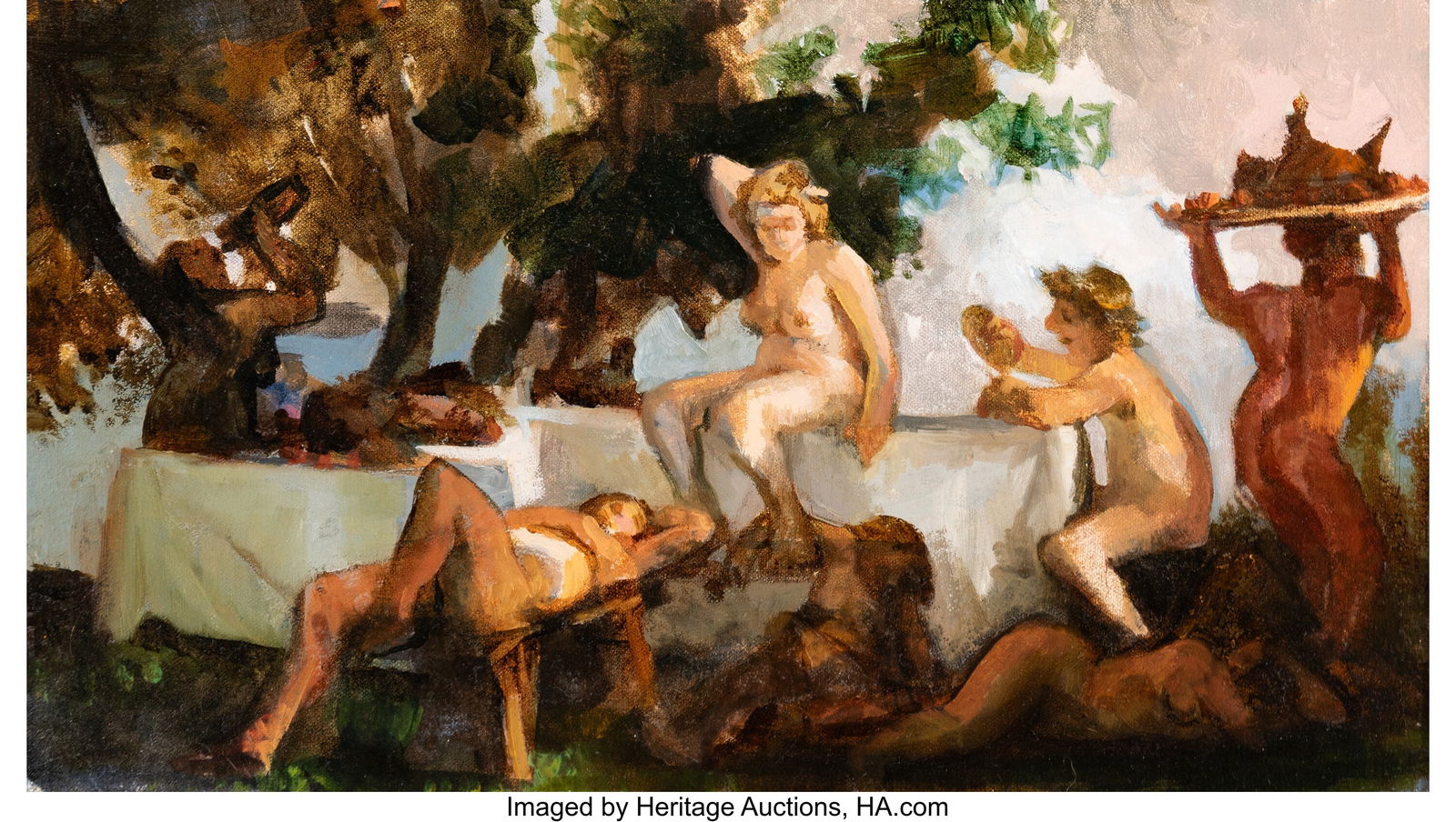 Barnaby Fitzgerald (American, b. 1953) Pic-nicks (1 of 3)