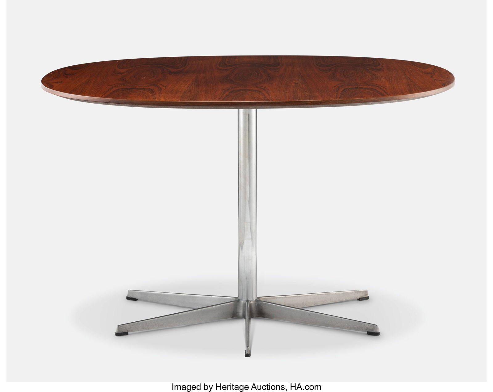 Arne Jacobsen Dining Table Fritz Hansen Denmark, (1 of 4)