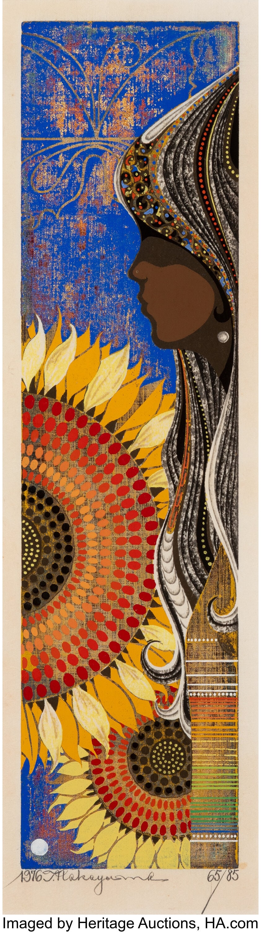 Tadashi Nishihata (Japanese, b. 1948) Taiyo no h (1 of 2)