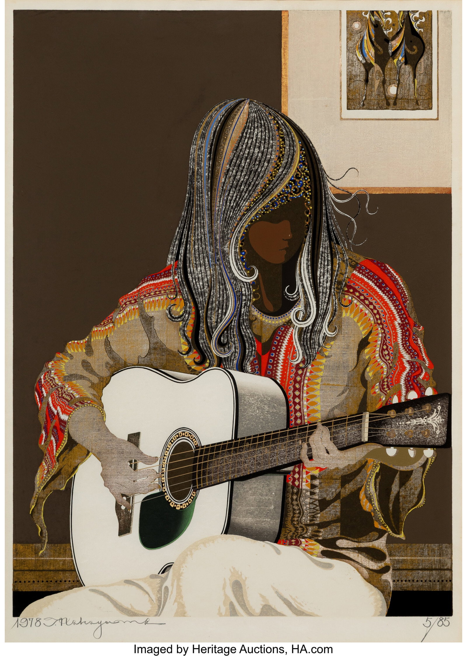 Tadashi Nakayama (Japanese, 1927-2014) Gita o hi (1 of 2)