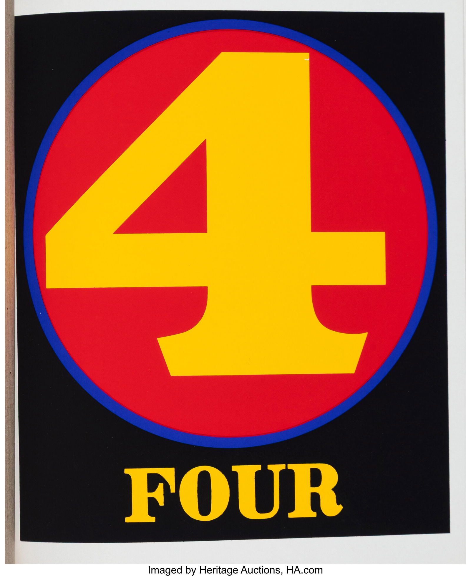 Robert Indiana (American, 1928-2018) Numbers (sm (1 of 5)