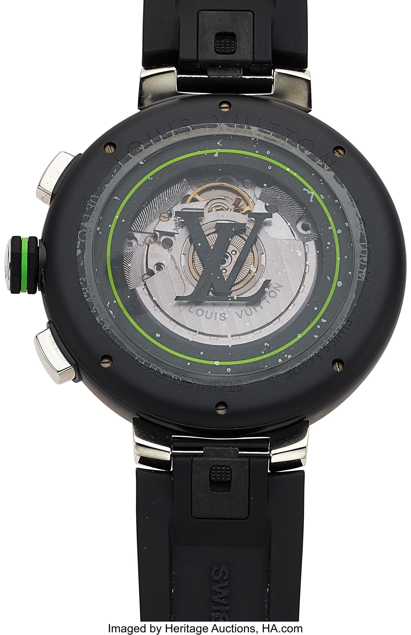 Louis Vuitton Automatic Steel, Ref. QA130 Case - 4