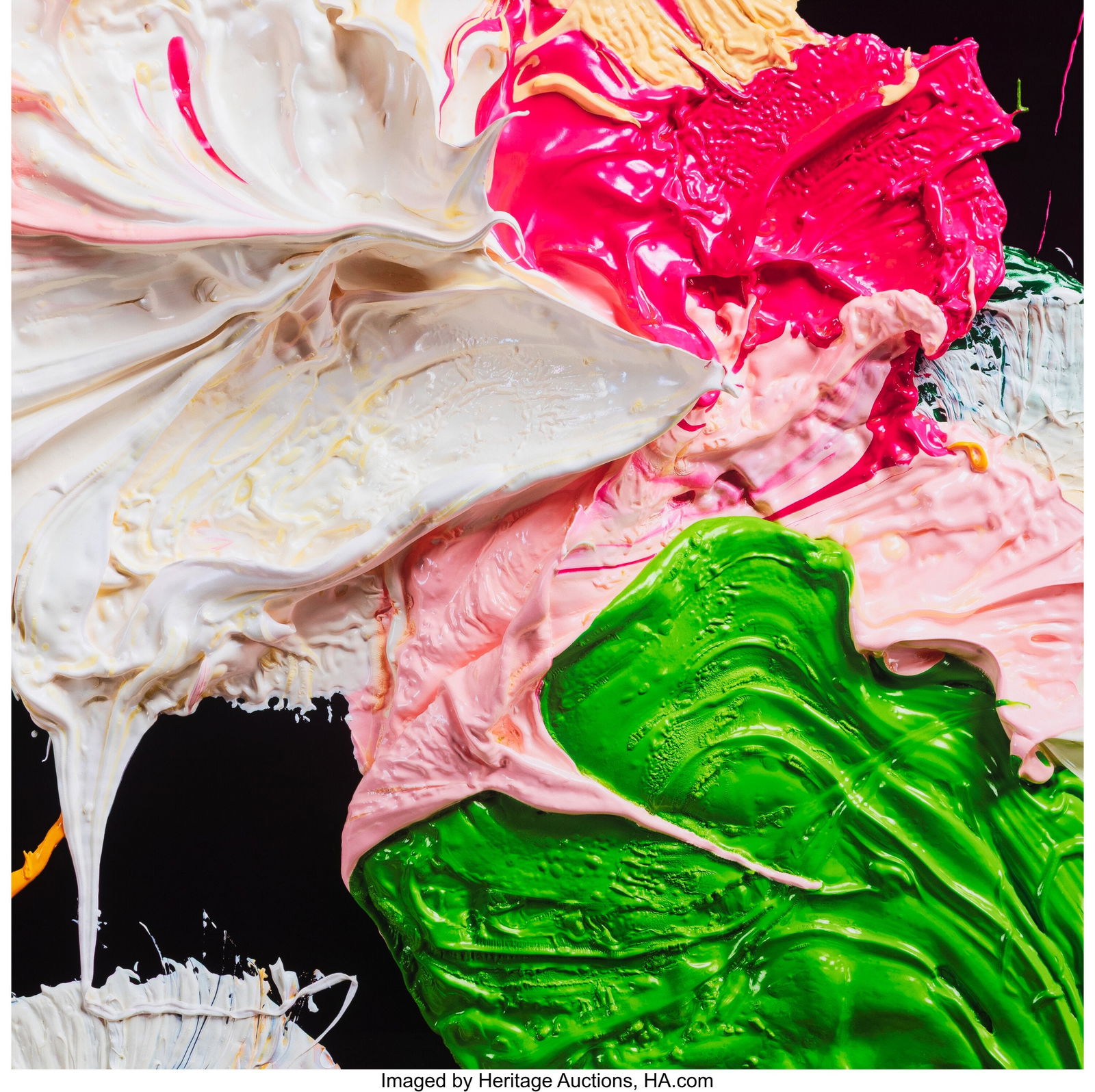 Damien Hirst (b. 1965) Forever, 2020 Laminated g: Damien Hirst (b. 1965) Forever, 2020 Laminated giclée print in colors on aluminum composite panel 30-3/4 x 30-3/4 inches (78 x 78 cm) (panel)