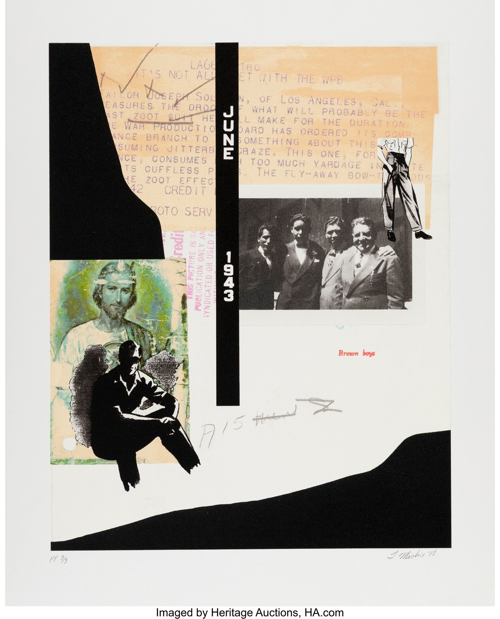 Troy Montes-Michie (b. 1985) En Paz Descanse, 20 (1 of 1)