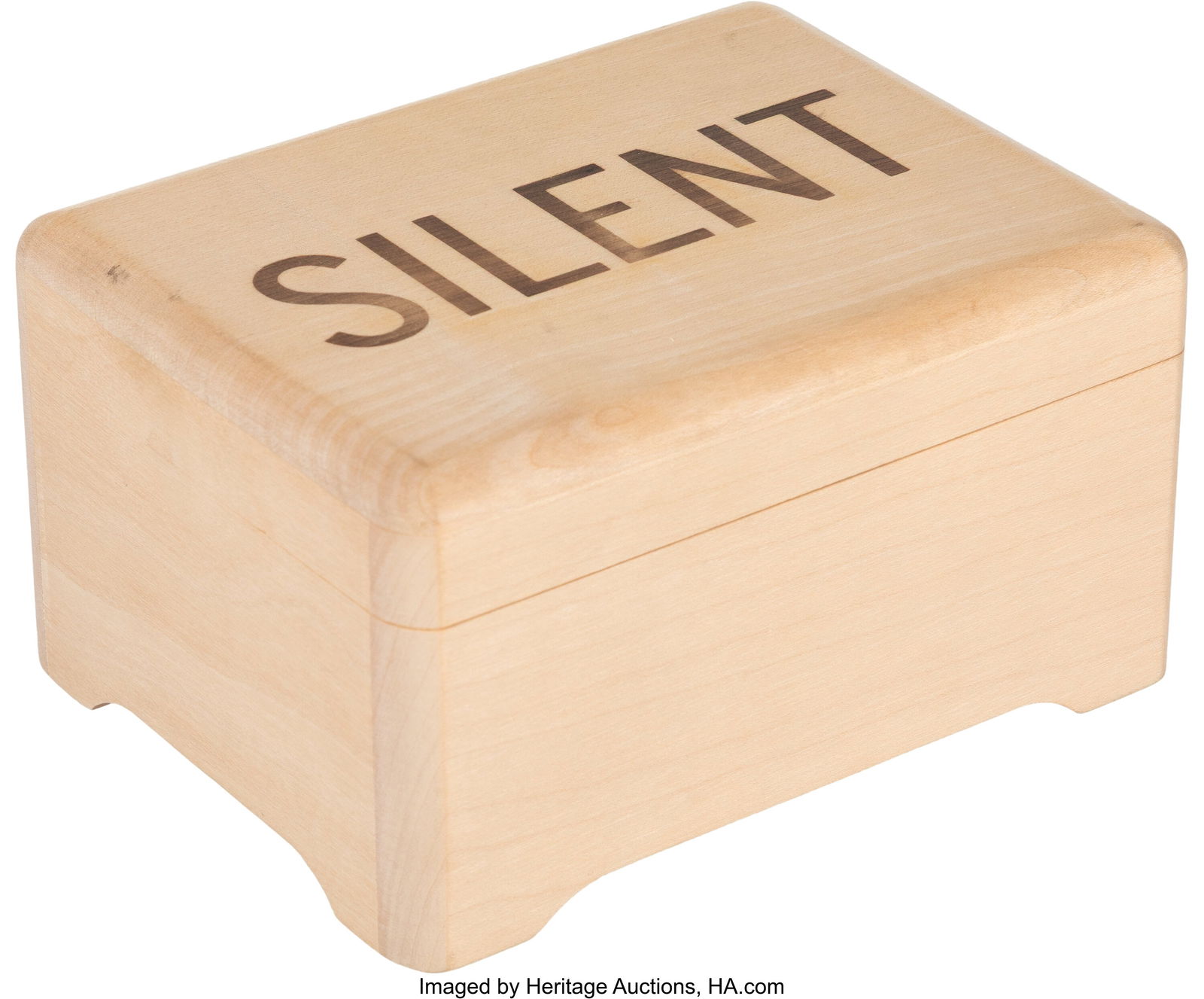 Christian Marclay (b. 1955) Silent (Music Box), (1 of 3)