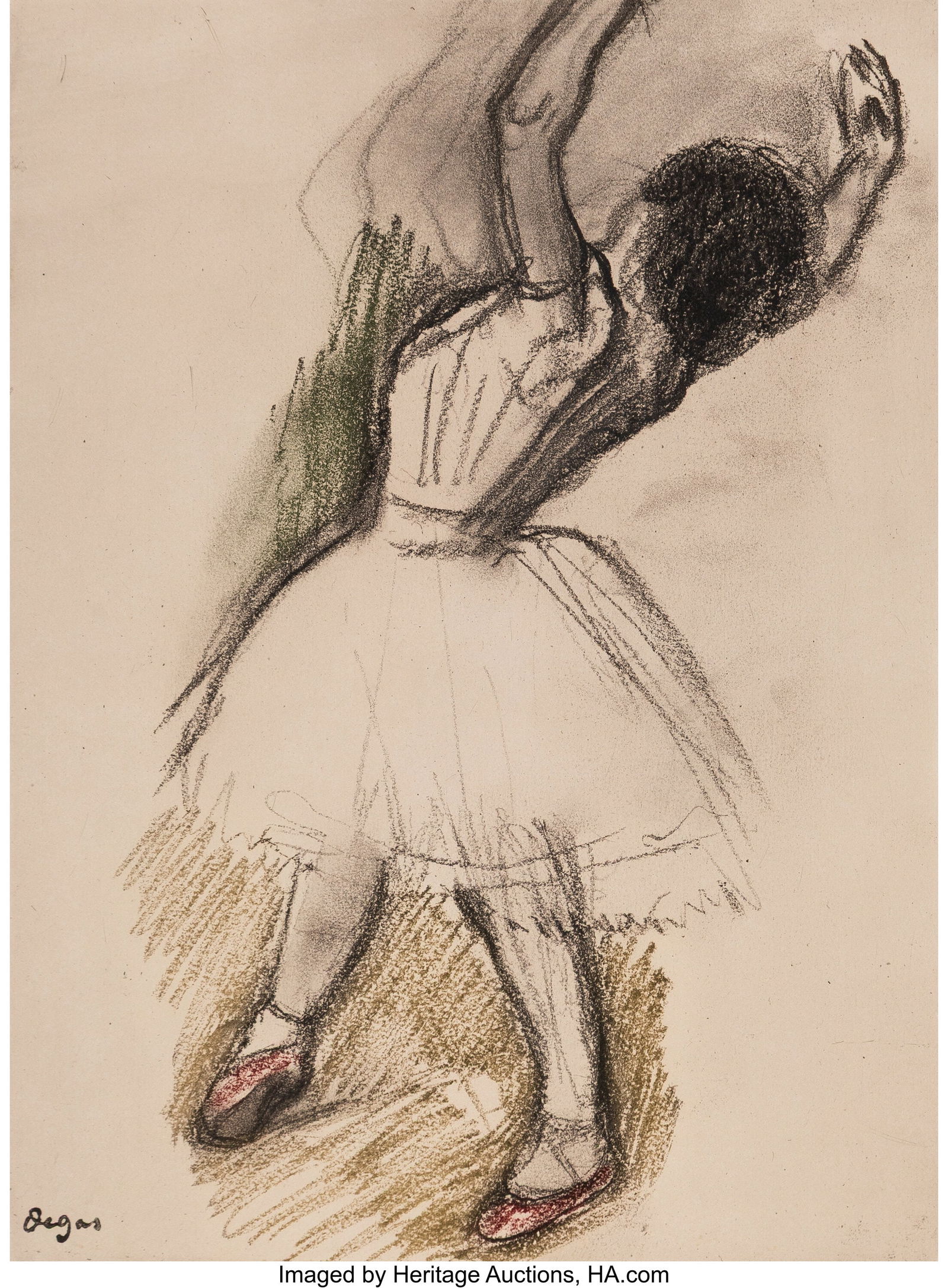 After Edgar Degas (1834-1917) Untitled, from Dan (1 of 3)