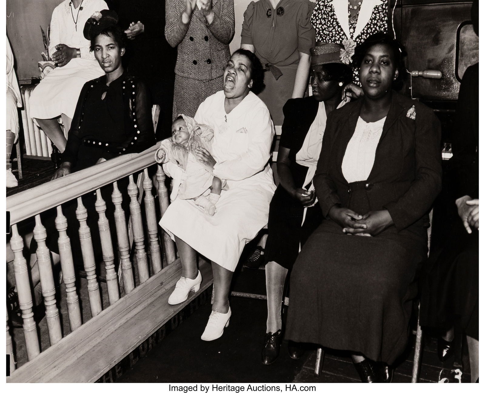 Aaron Siskind (American, 1903-1991) Harlem, 1935: Aaron Siskind (American, 1903-1991) Harlem, 1935 Gelatin silver print on Agfa paper, printed later 9-1/2 x 12-3/4 inches (24.1 x 32.4 cm) &l
